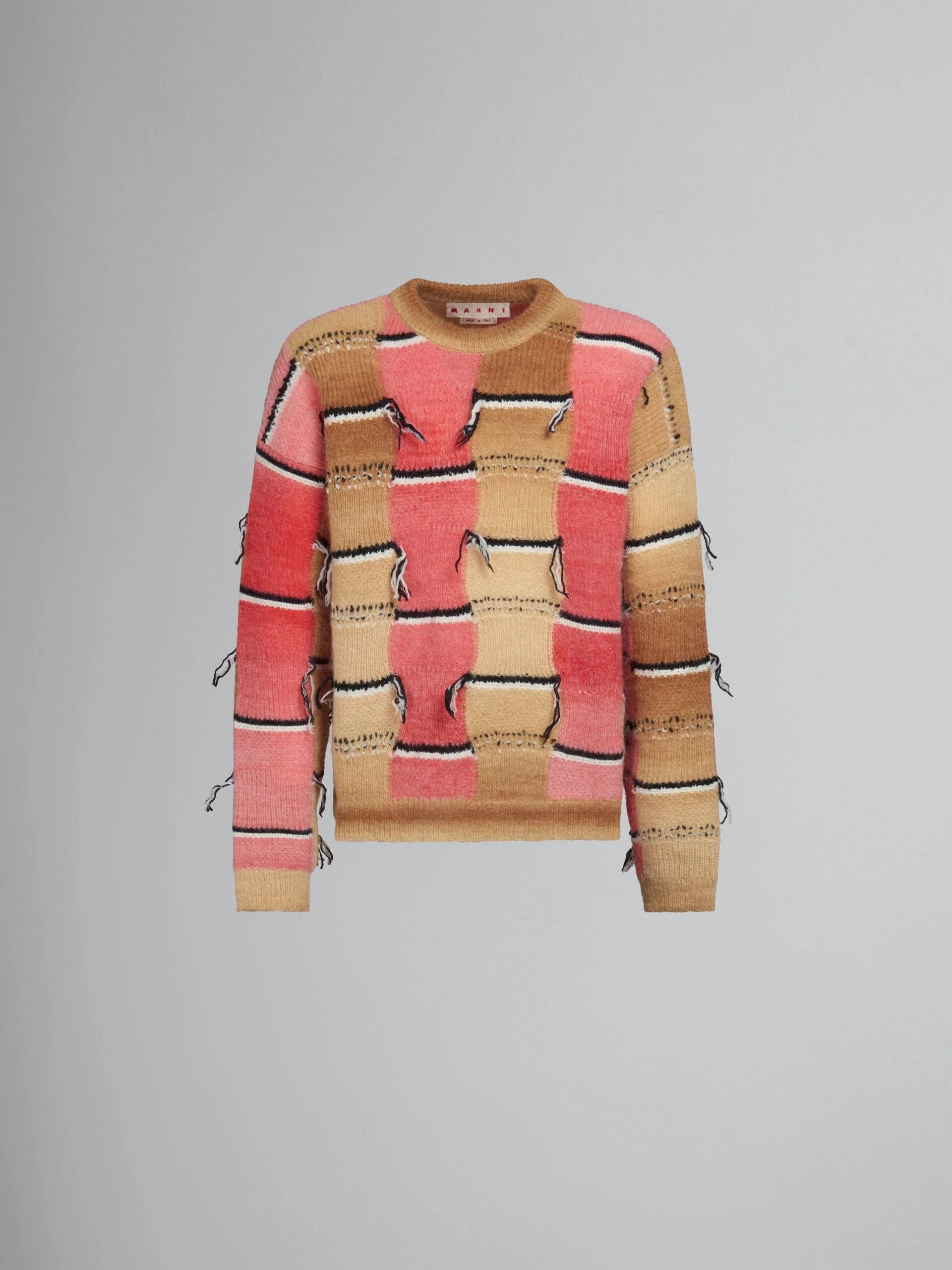 Marni o1w1db10824 Roundneck Sweater in Multicolor Size US M / EU 48-50 / 2 - 1 Thumbnail