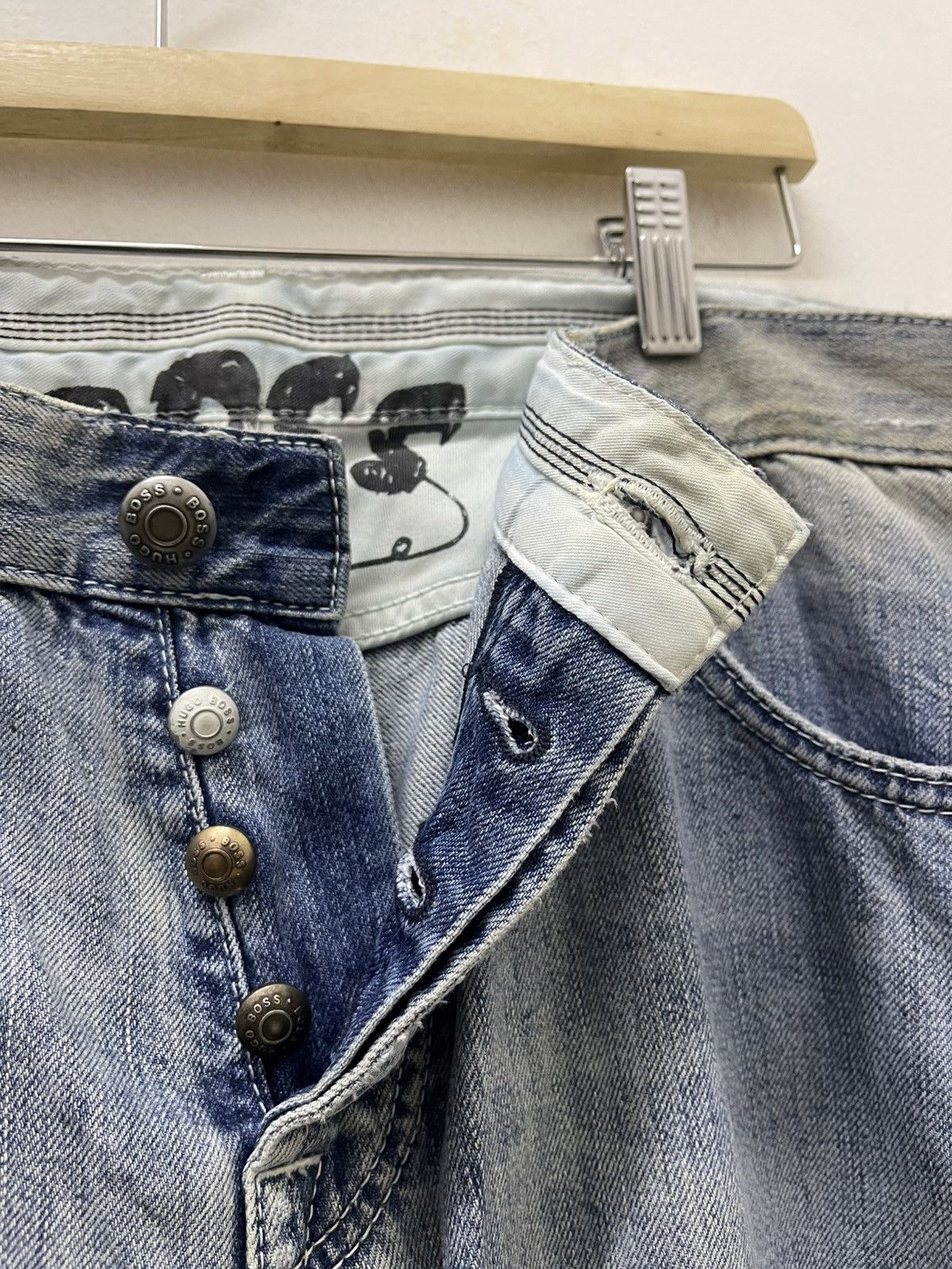 Hugo Boss Rare HUGO BOSS Selvedge Denim Size US 40 / EU 56 - 13 Thumbnail