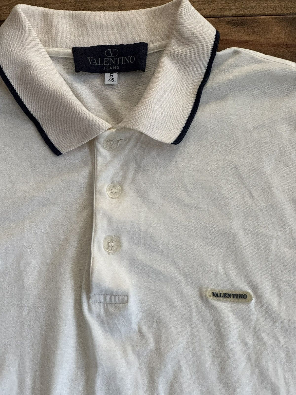 Valentino Vintage Valentino Polo Shirt Size US S / EU 44-46 / 1 - 5 Thumbnail