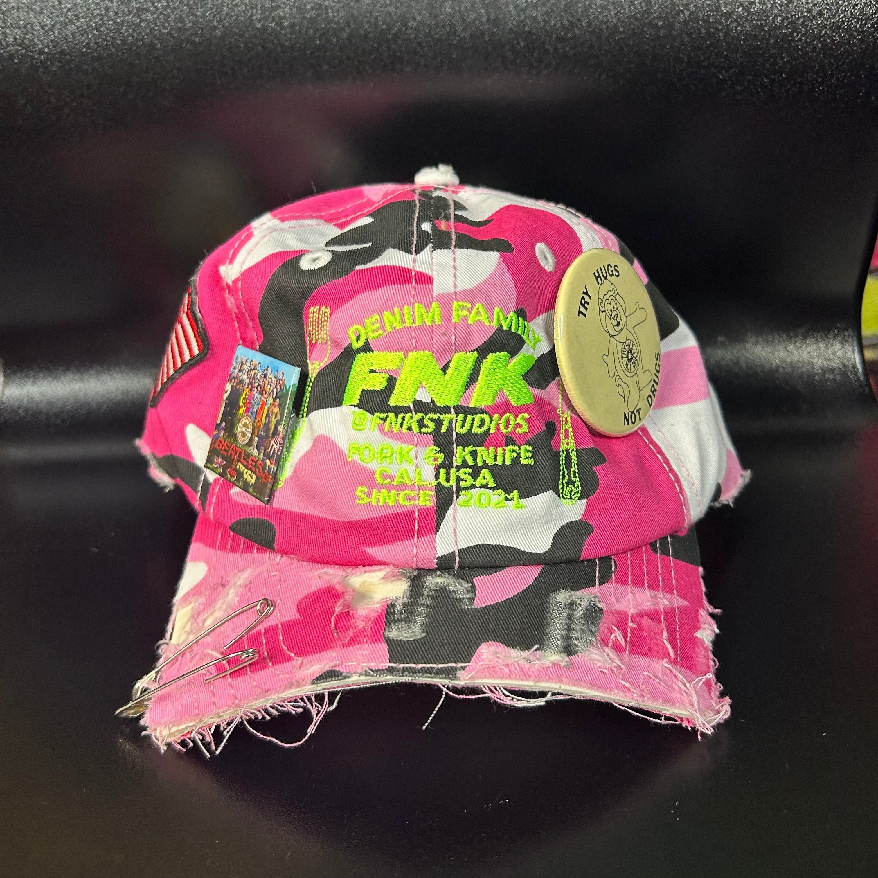 Other FNK Passport V3 Pink Camo Hat Size ONE SIZE - 1 Thumbnail