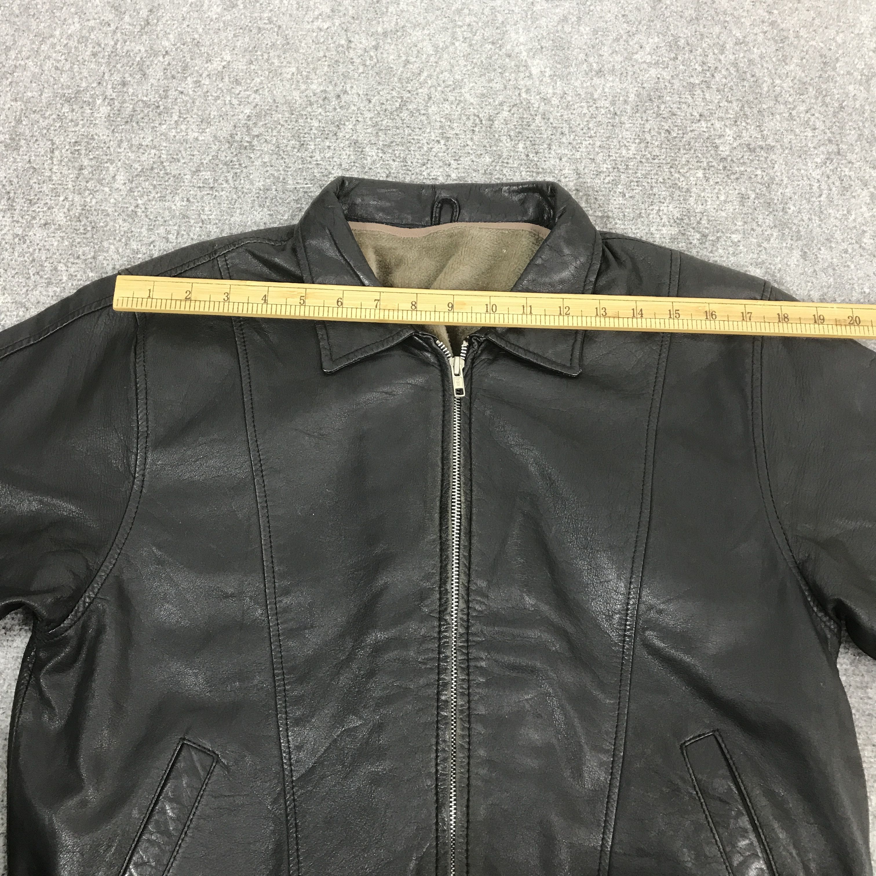 Leather JACKER'S JAPANESE BRAND LEATHER JACKET K72B10 Size US M / EU 48-50 / 2 - 5 Thumbnail