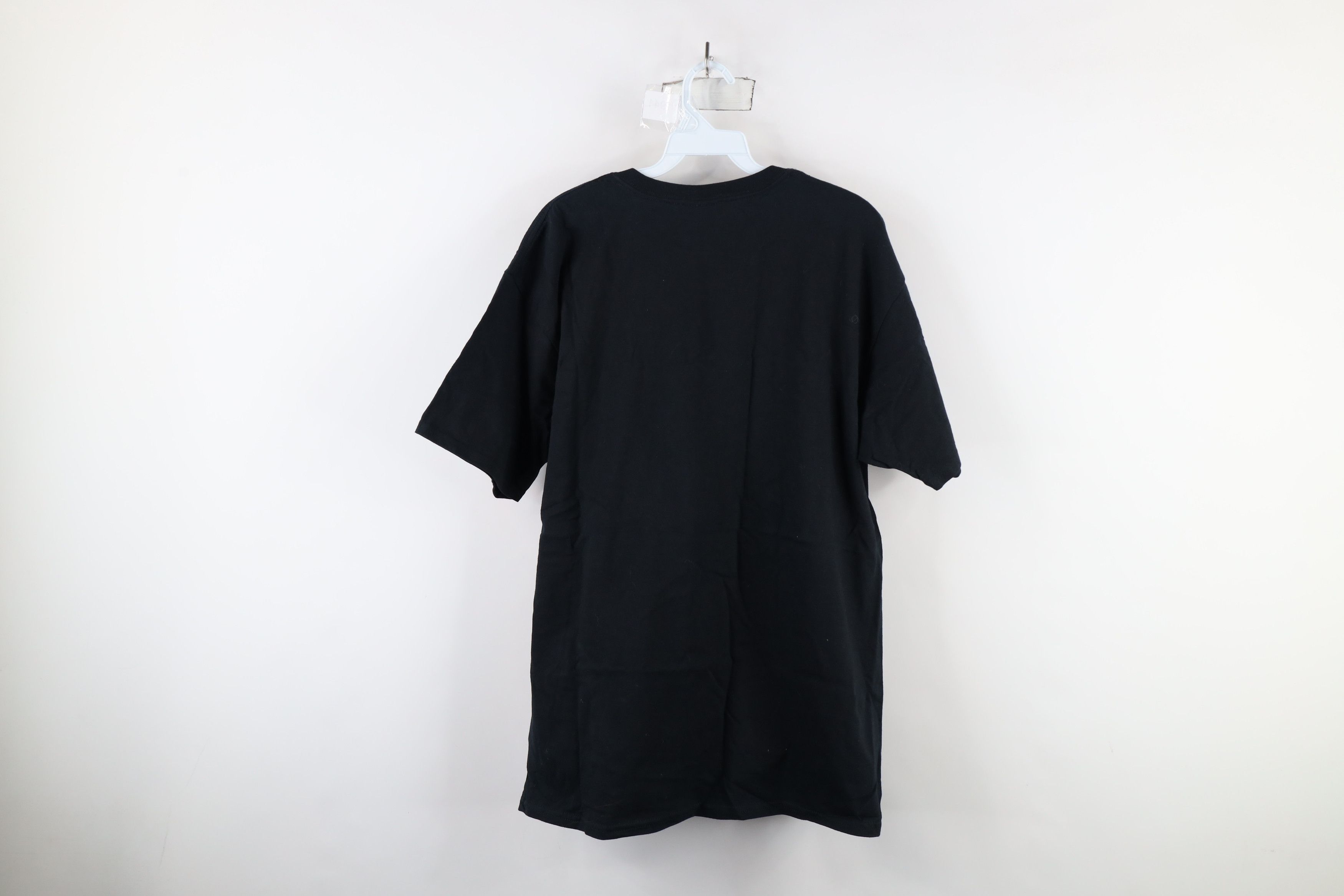 Vintage Vintage 90s Streetwear Heavyweight Pocket T-Shirt Black Size US M / EU 48-50 / 2 - 8 Thumbnail