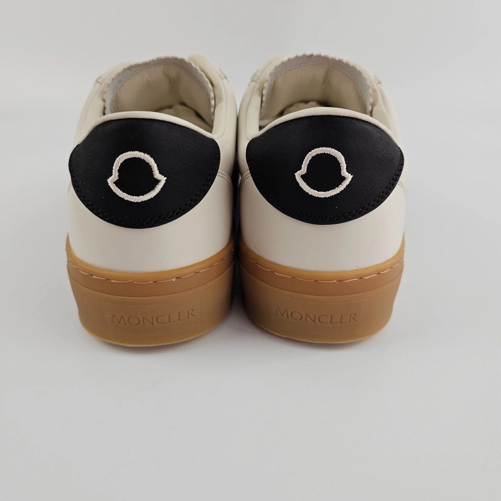Moncler MONCLER Monaco2 Men's Beige Sneakers New Size US 6 / EU 39 - 9 Thumbnail