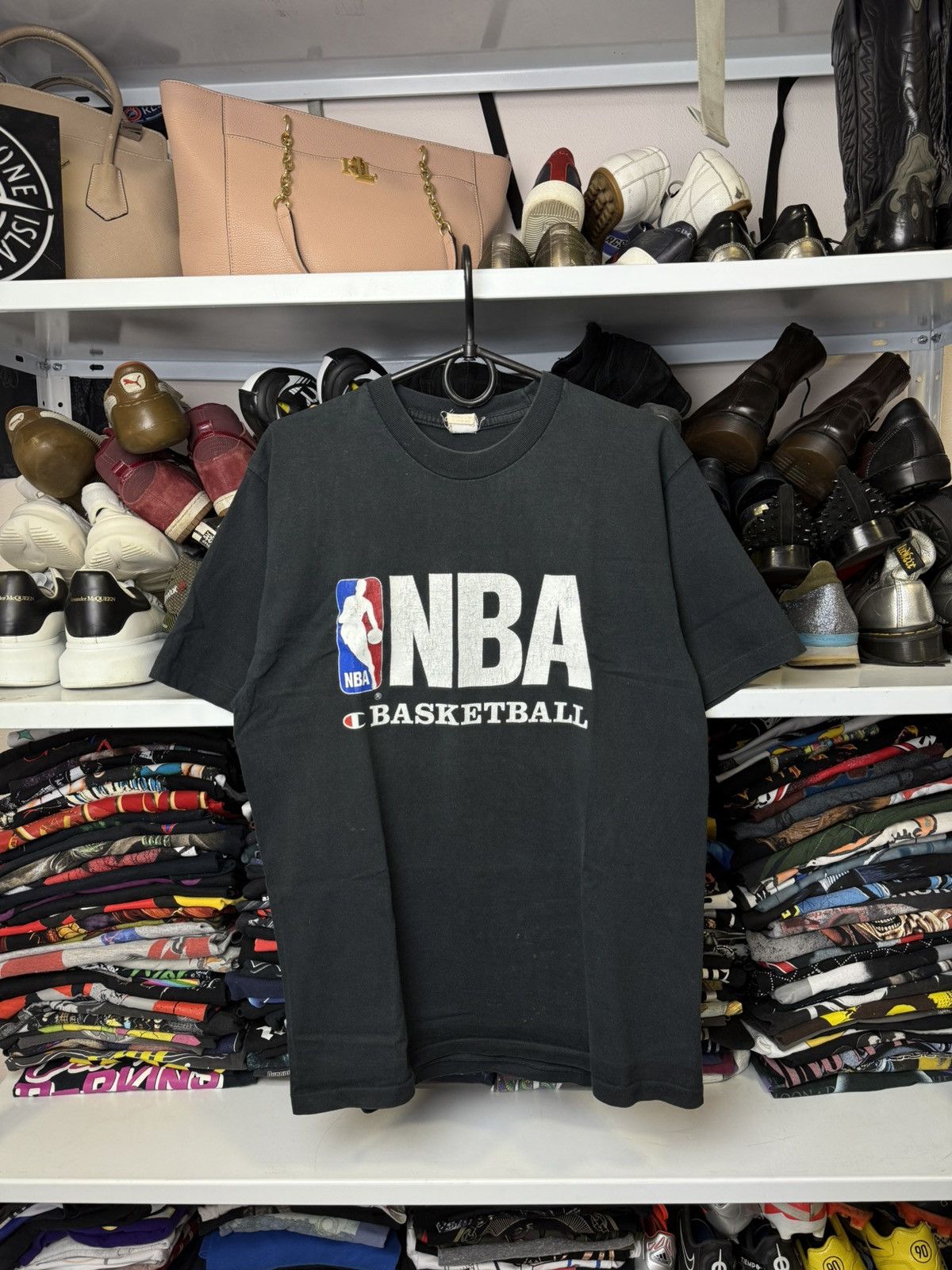 Champion Vintage Champion T-shirt NBA Basketball USA Size US L / EU 52-54 / 3 - 1 Thumbnail