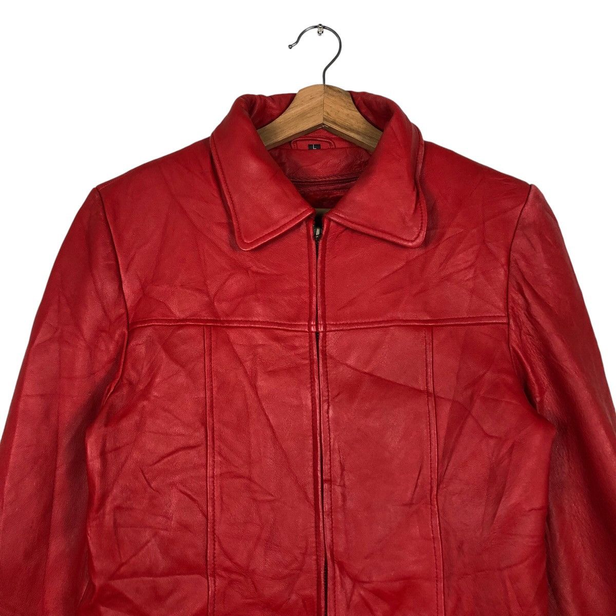 Japanese Brand 📌Vintage Biker Leather Jacket Zipper Ego Size US M / EU 48-50 / 2 - 3 Thumbnail