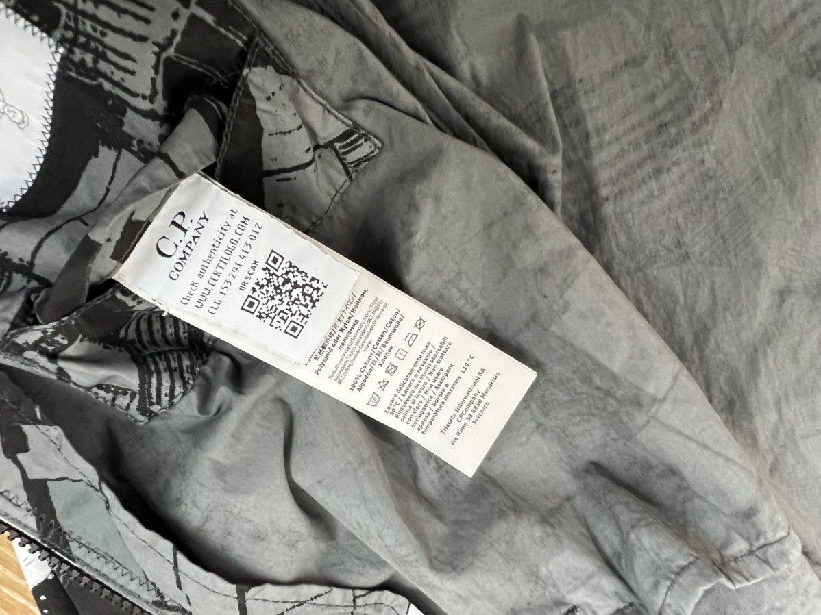 C.P. Company CP Company 50 Fili Patterned Camo Hooded Jacket Size US S / EU 44-46 / 1 - 6 Thumbnail