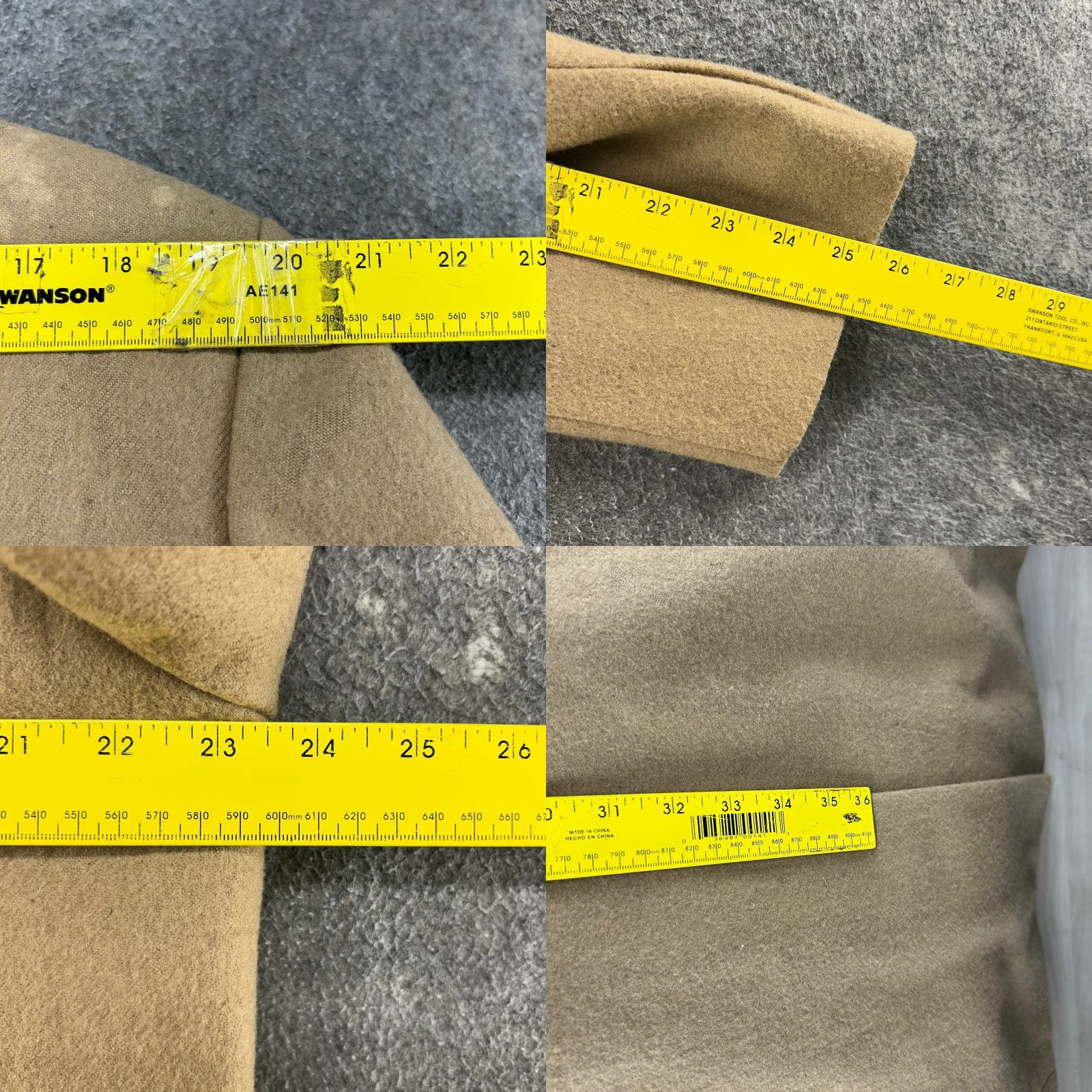 Vintage VINTAGE Sergio Valente Coat Men 44 Brown Tan Long Wool Overcoat solid 80s Size US S / EU 44-46 / 1 - 10 Thumbnail