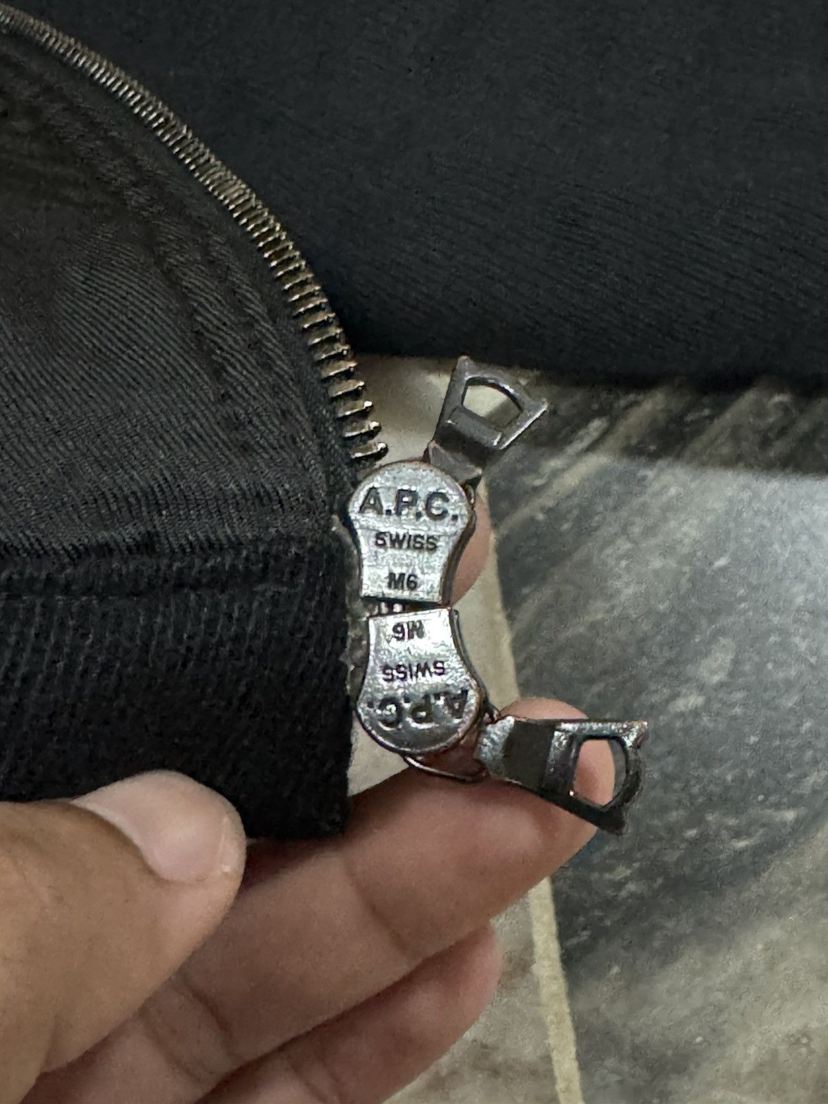A.P.C. A.P.C. Black Zipper Jacket Size US M / EU 48-50 / 2 - 14 Thumbnail