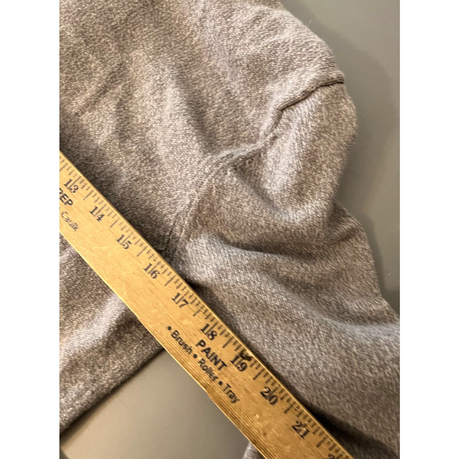 Gap Gap Crew Neck Sweater Women Solid Long Sleeve Small Gray - Basic Knit Top, Gap Brand, Women's Sweater Shirt, Size S, Gray, Regular Fit Size S / US 4 / IT 40 - 5 Thumbnail