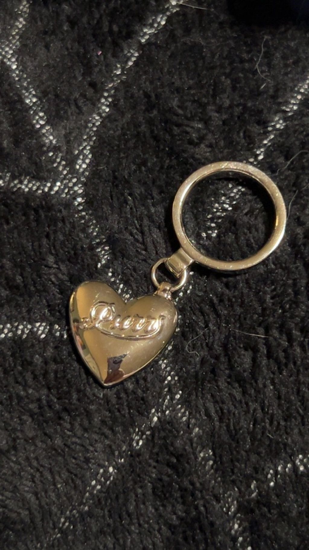 The Unbranded Brand Women's Unbranded Silver Heart Charm Ring, One Size Size ONE SIZE - 2 Thumbnail