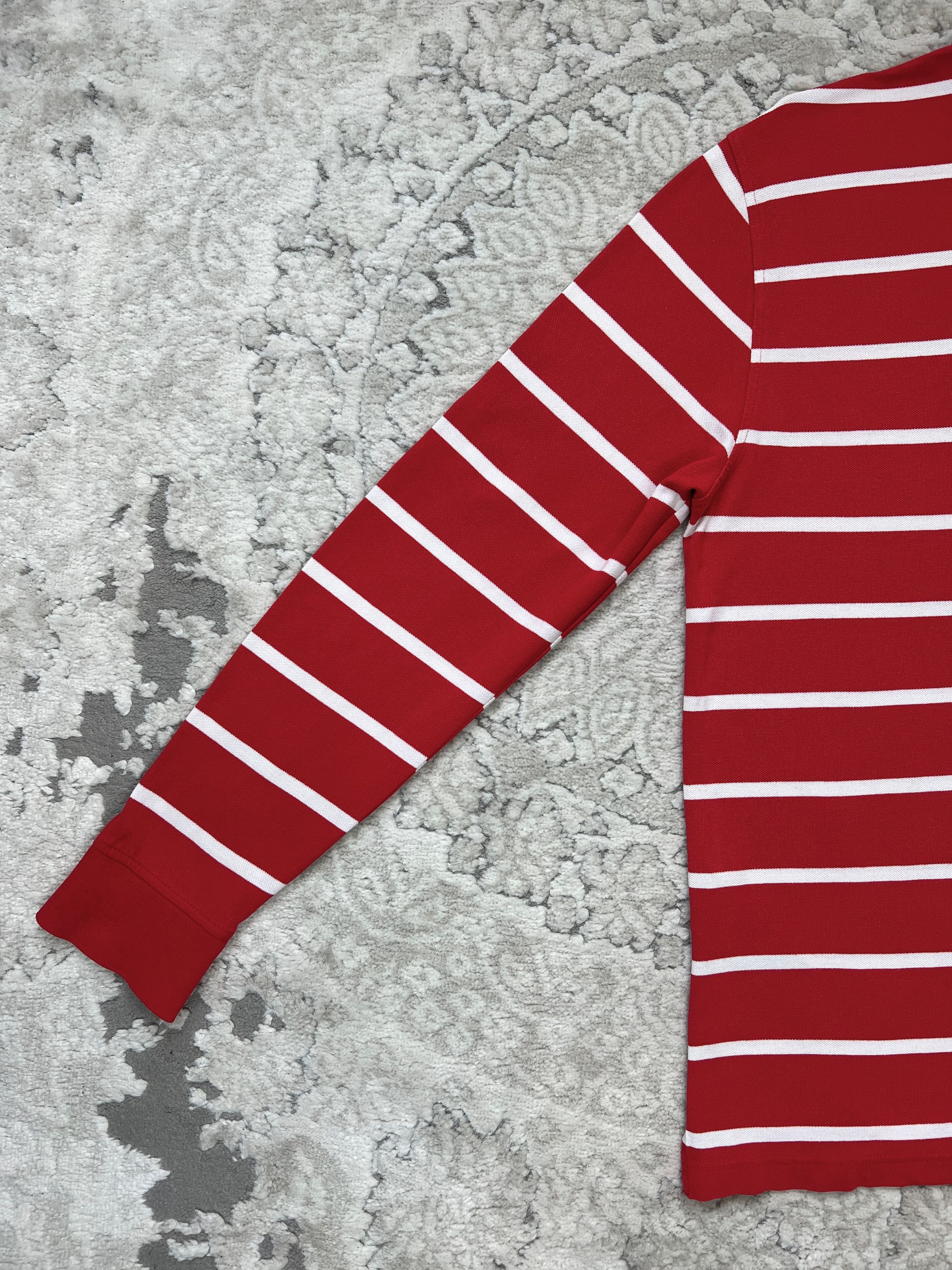 Tommy Hilfiger Tommy Hilfiger Striped Rugby Long Sleeve Polo Shirt M Size US M / EU 48-50 / 2 - 12 Thumbnail