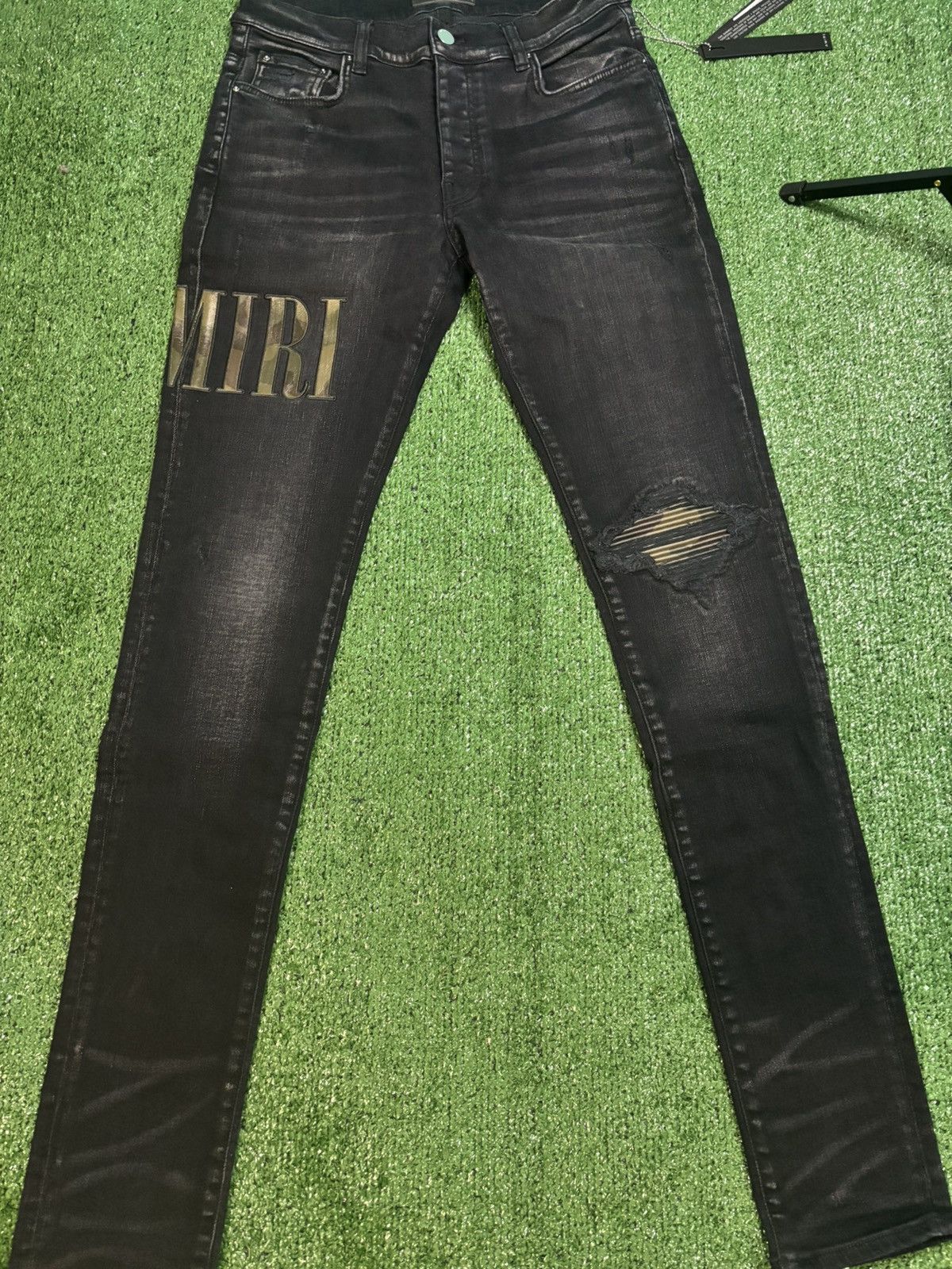 Amiri Amiri Core Appliqué Jean Size US 32 / EU 48 - 1 Thumbnail