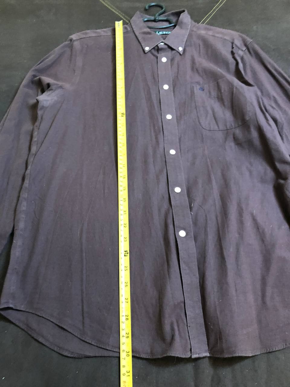 Polo Ralph Lauren Lauren Ralph Lauren Brown Military Utility Button Down Shirt Size US XL / EU 56 / 4 - 6 Thumbnail
