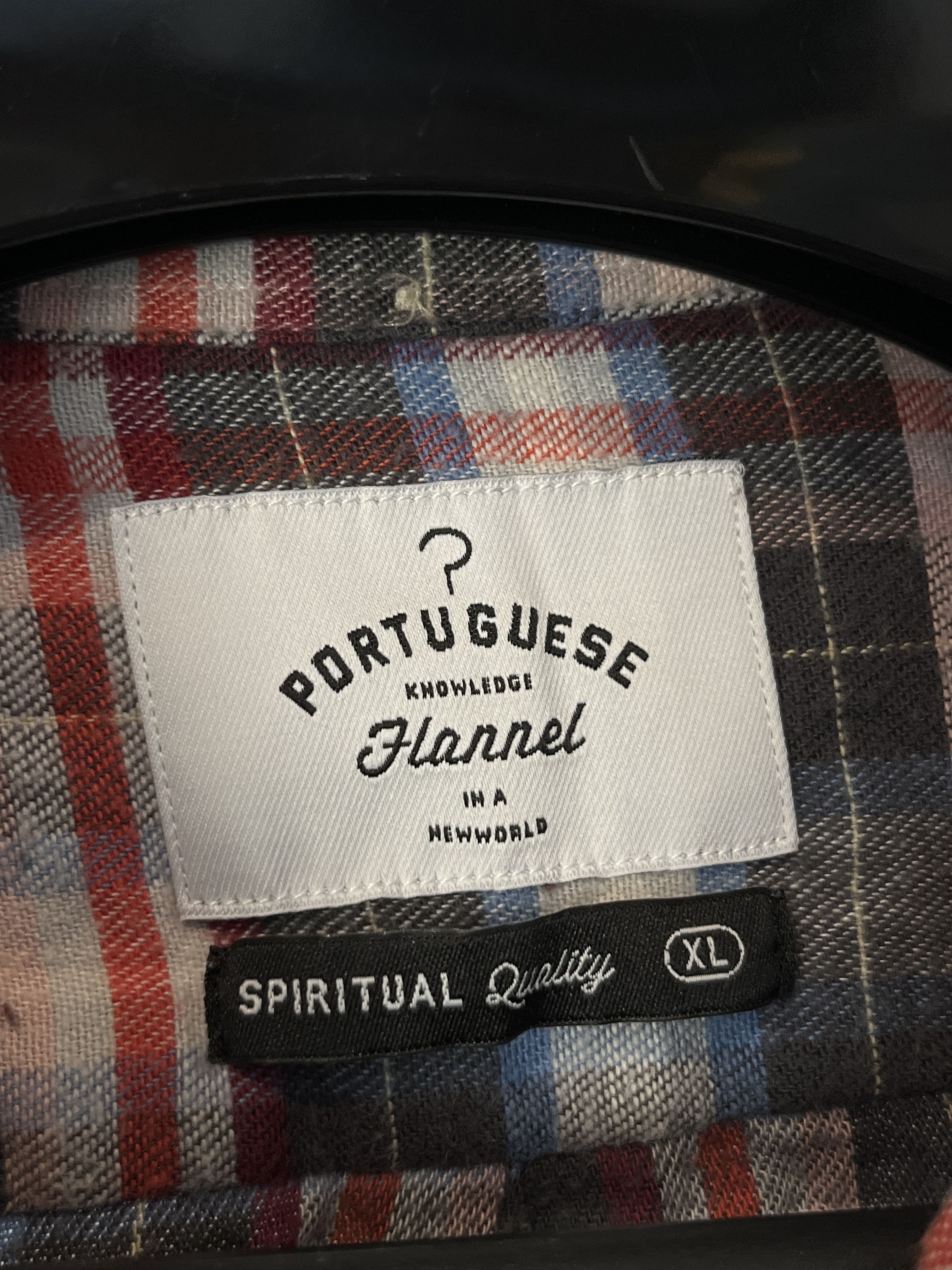 Designer × Portuguese Flannel Portuguese Flannel Spiritual Quality Checked Shirt XL Size US XL / EU 56 / 4 - 4 Thumbnail