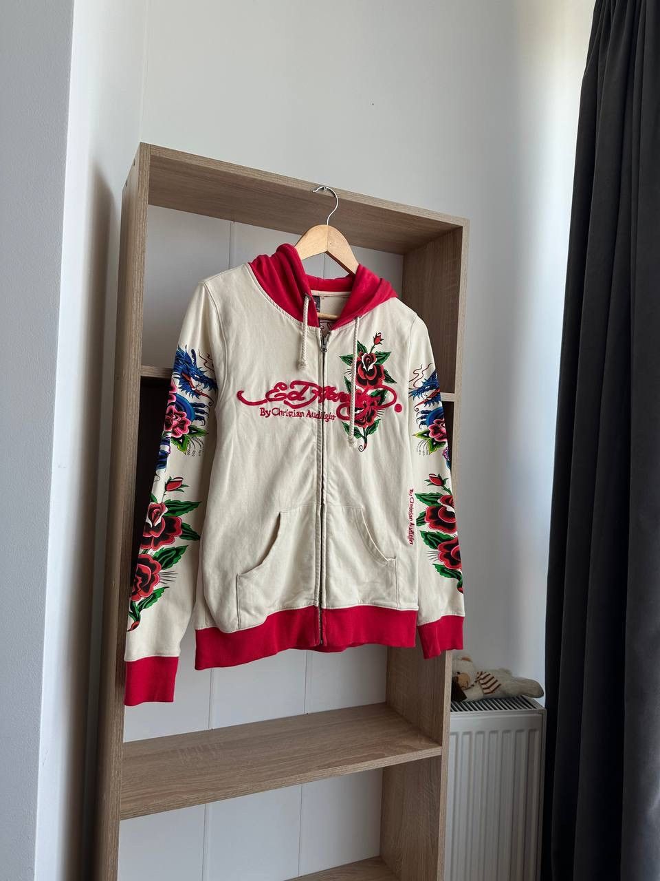 Christian Audigier × Ed Hardy × Vintage Vintage Ed Hardy Christian Audigier Hoodie Size M / US 6-8 / IT 42-44 - 4 Thumbnail