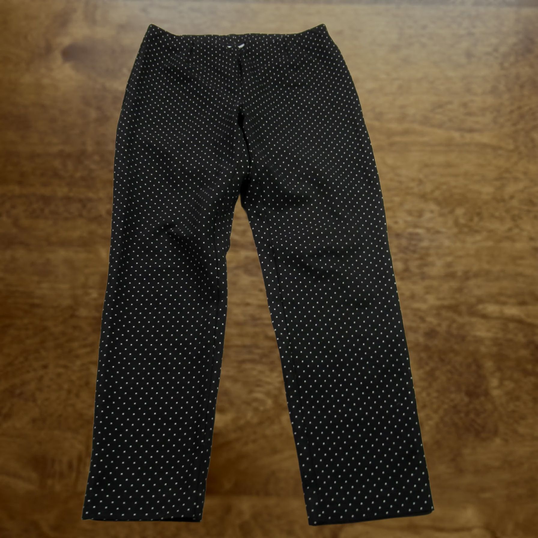 J. Jill J Jill Pants Womens Medium Black Chino Slim Leg Casual Lightweight Size 32" / US 10 / IT 46 - 1 Thumbnail