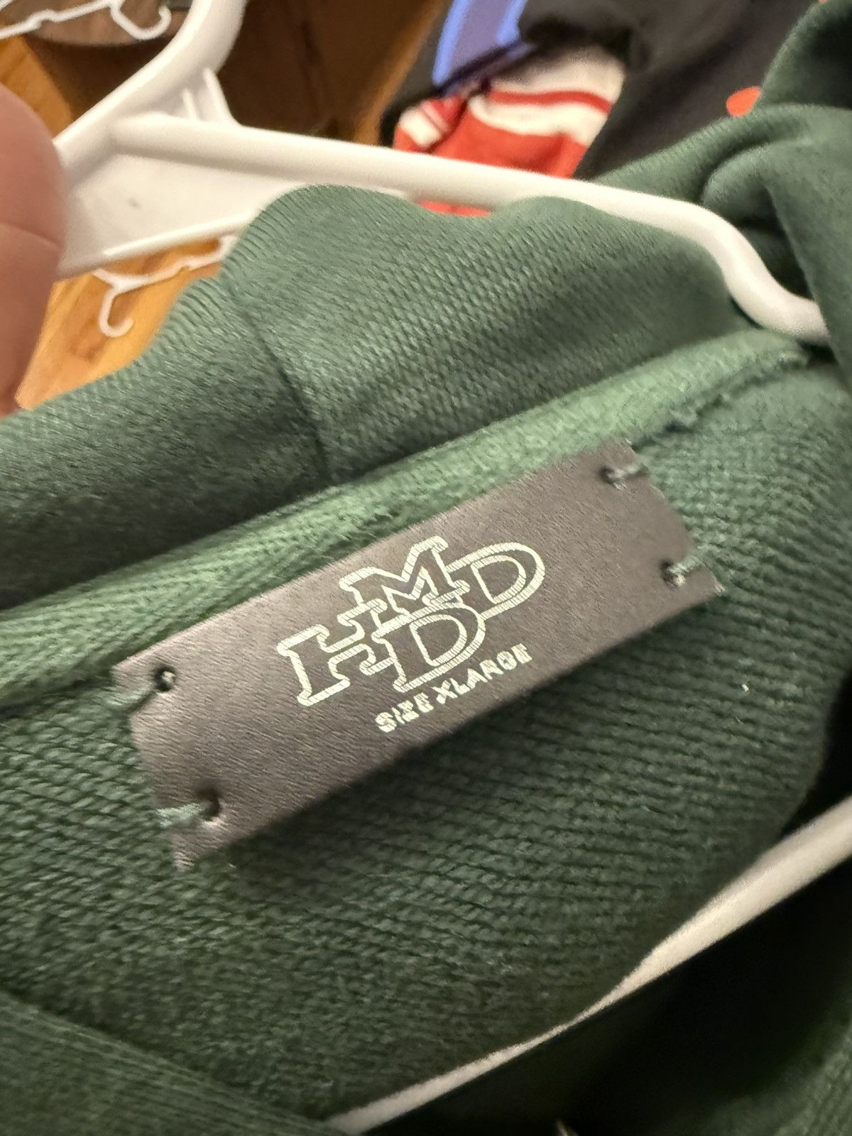 HMDD HMDD Crystal Zip Up Green Bean Size XL Size US XL / EU 56 / 4 - 9 Thumbnail