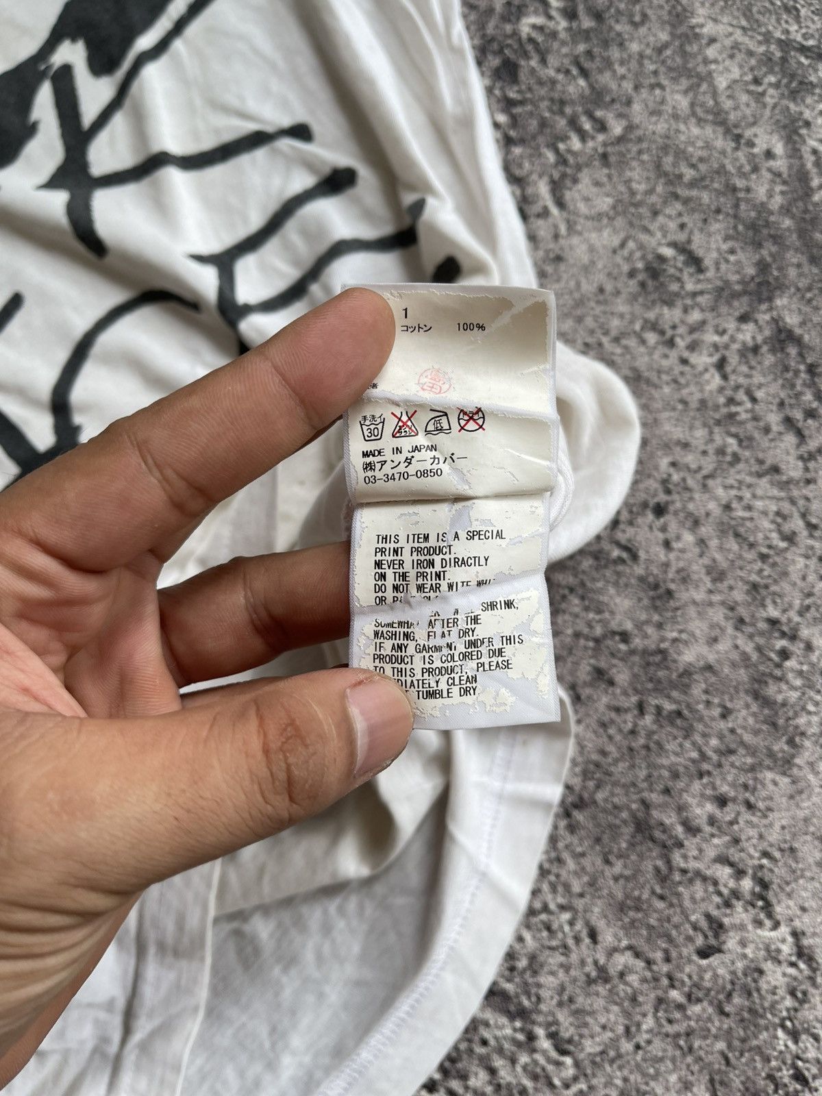 Undercover Y2K Undercover “Black Grace” tshirt Size US M / EU 48-50 / 2 - 9 Thumbnail