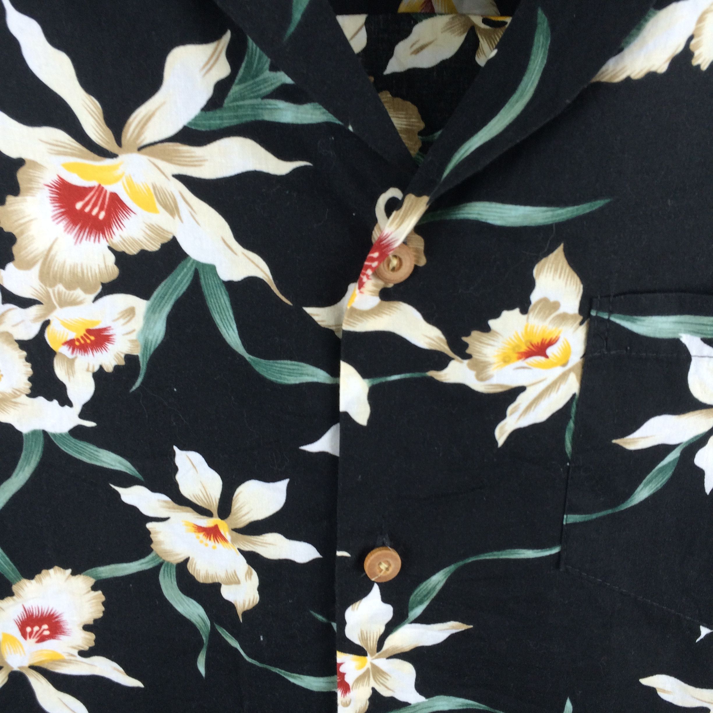 Paradise Found H3 PARADISE FOUND HONOLULU HAWAIIAN SHIRT flower motif Size US L / EU 52-54 / 3 - 5 Thumbnail