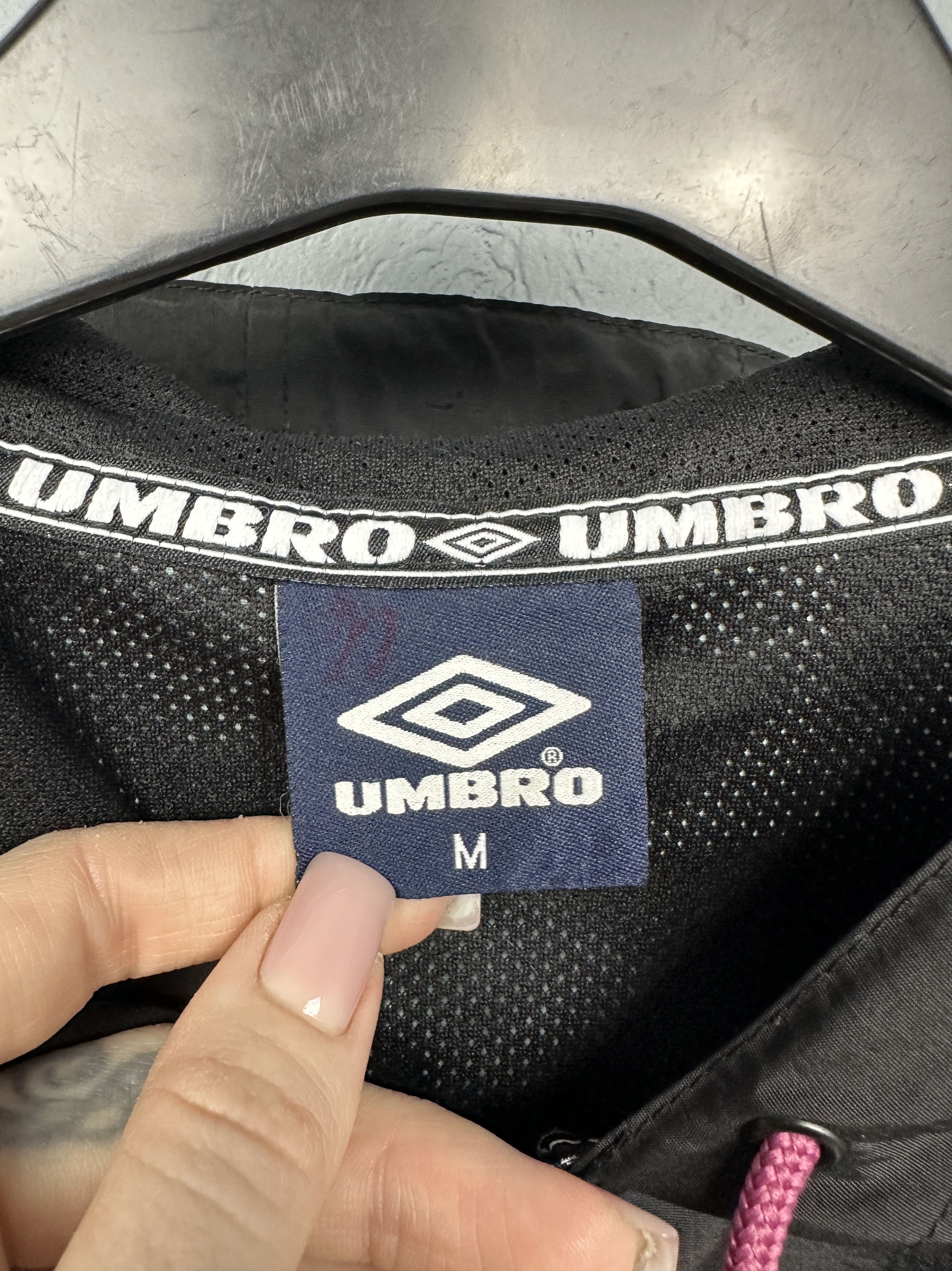 Umbro Umbro Aztec Mens Nylon Windbreaker Jacket Size US M / EU 48-50 / 2 - 4 Thumbnail
