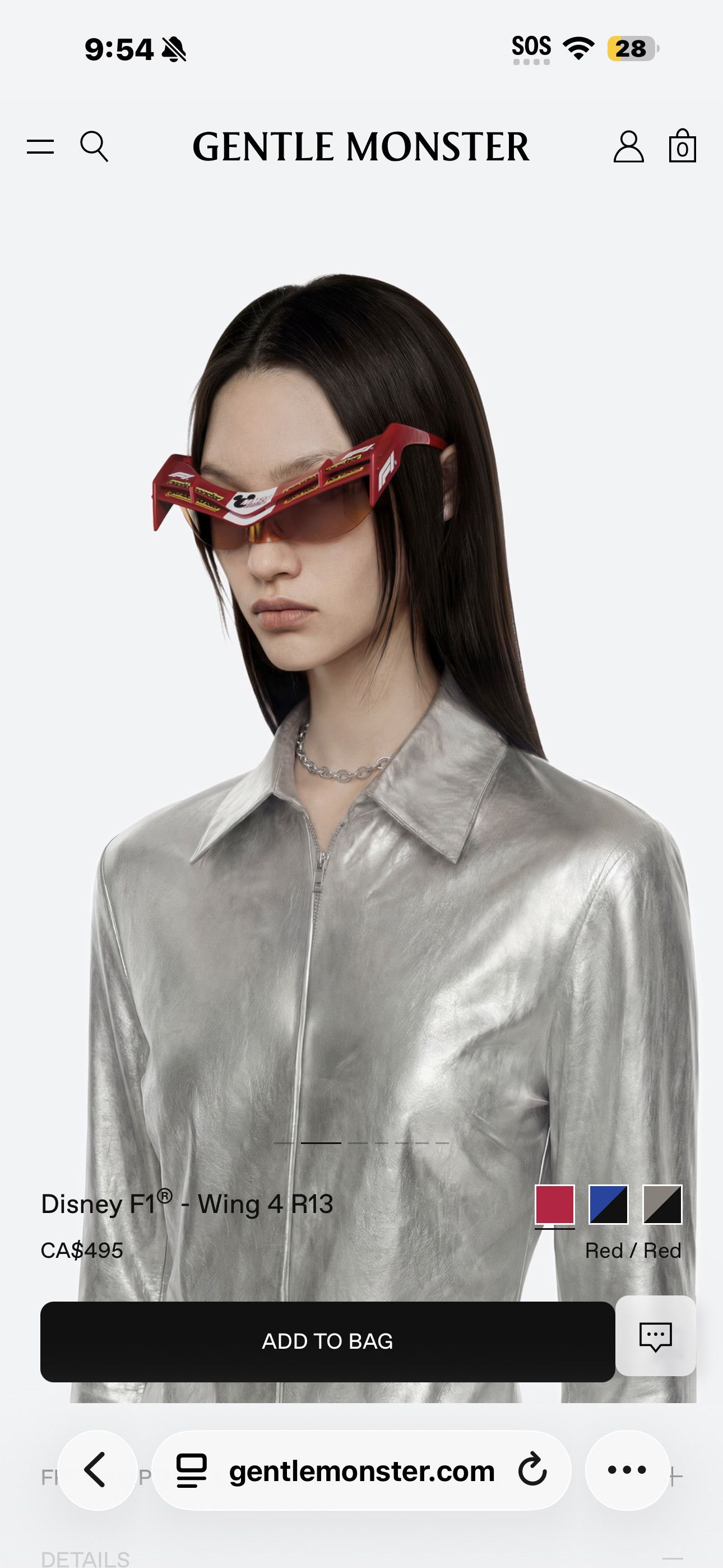 Gentle Monster Gentle Monster Atomic 02(B) Sunglasses – BOLD 2024
