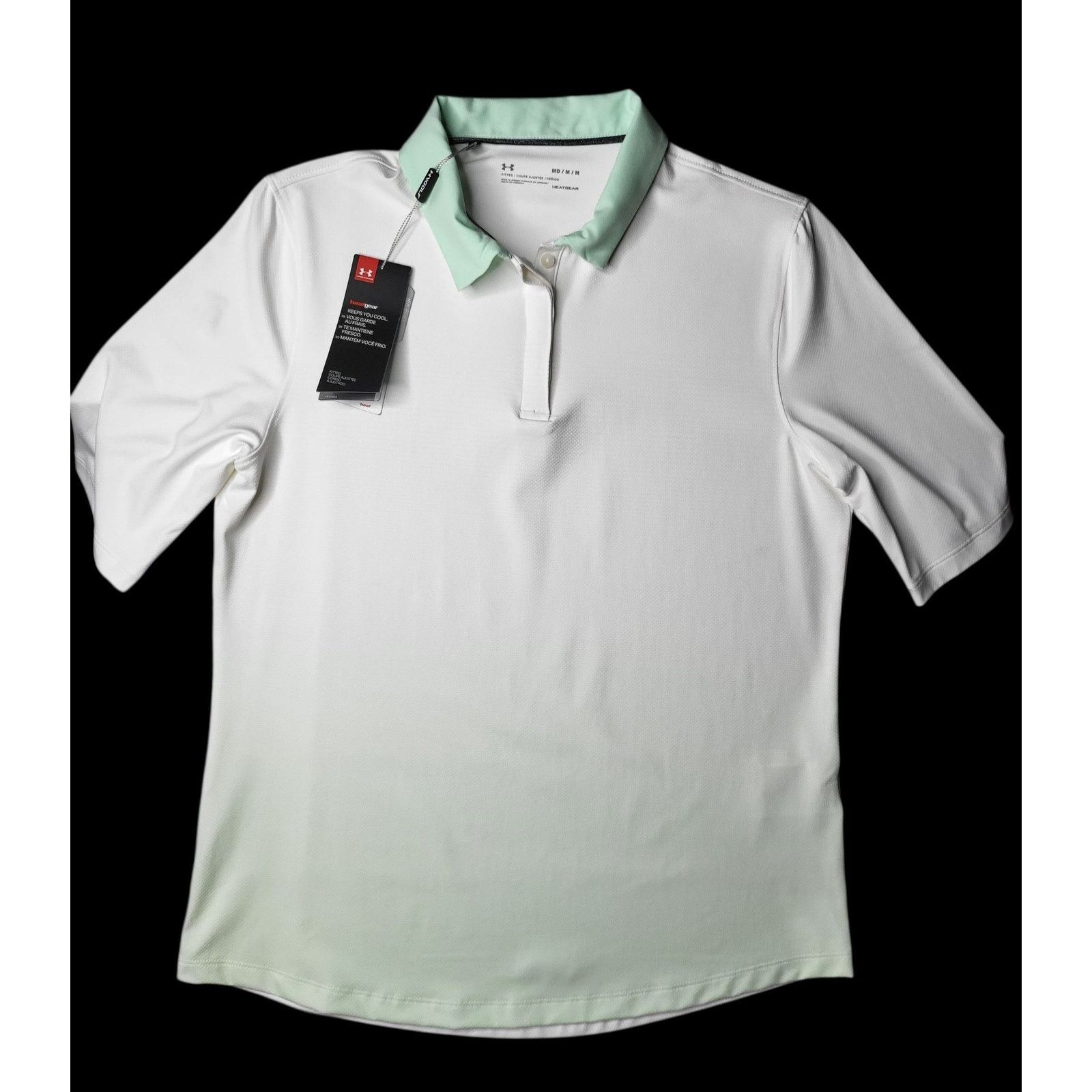 Under Armour NWT Under Armour Women's Iso-Chill Ombre Golf Polo Size M Size M / US 6-8 / IT 42-44 - 2 Thumbnail