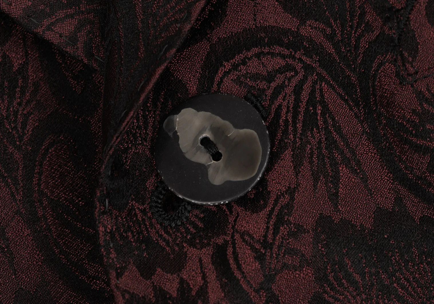 Jean Paul Gaultier Damask Jacquard 4B Jacket in Wine Size 48 Size US M / EU 48-50 / 2 - 5 Thumbnail