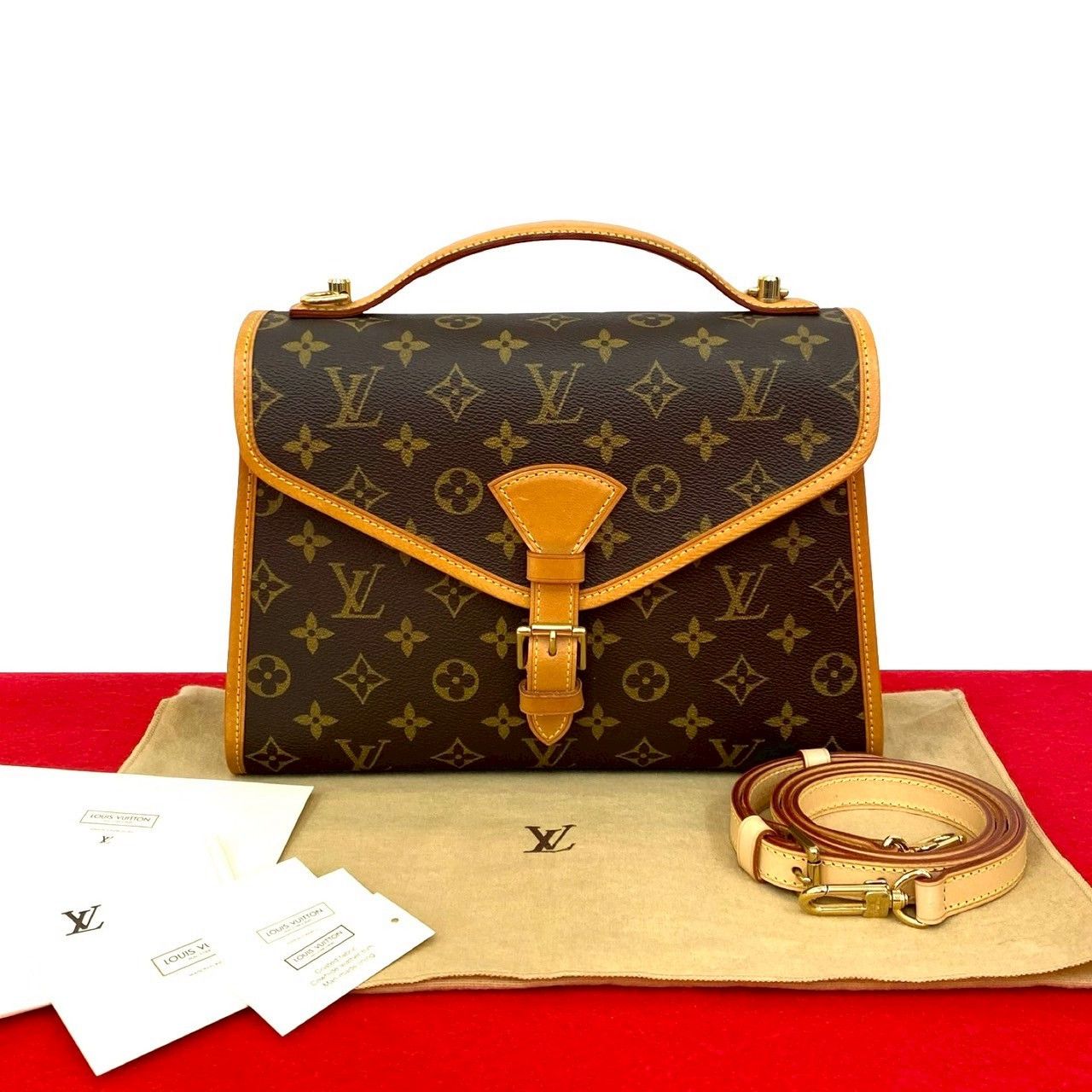 Louis Vuitton Louis Vuitton Louis Vuitton Bel Air Monogram 2way Bag Textile Shoulder Bag DUTY FREE for USA Size ONE SIZE - 1 Thumbnail