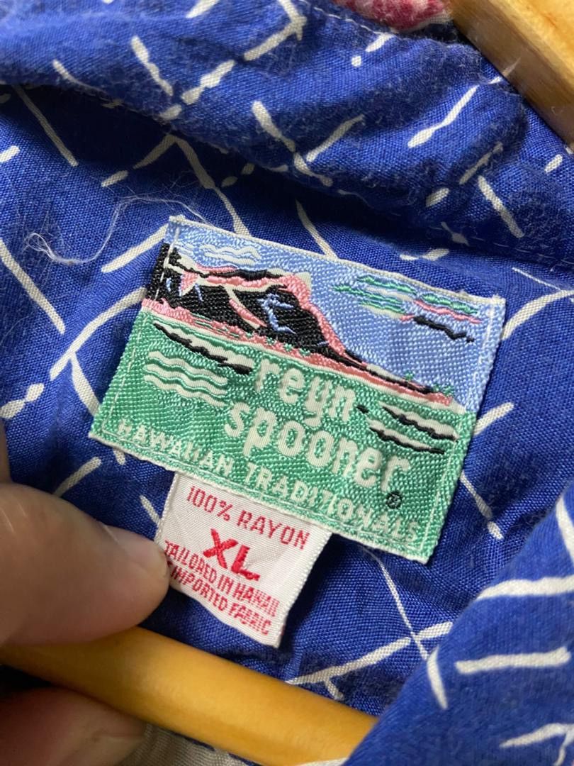 Japanese Brand Reyn Spooner Hawaiian Button Up Shirts (183) Size US XL / EU 56 / 4 - 3 Thumbnail