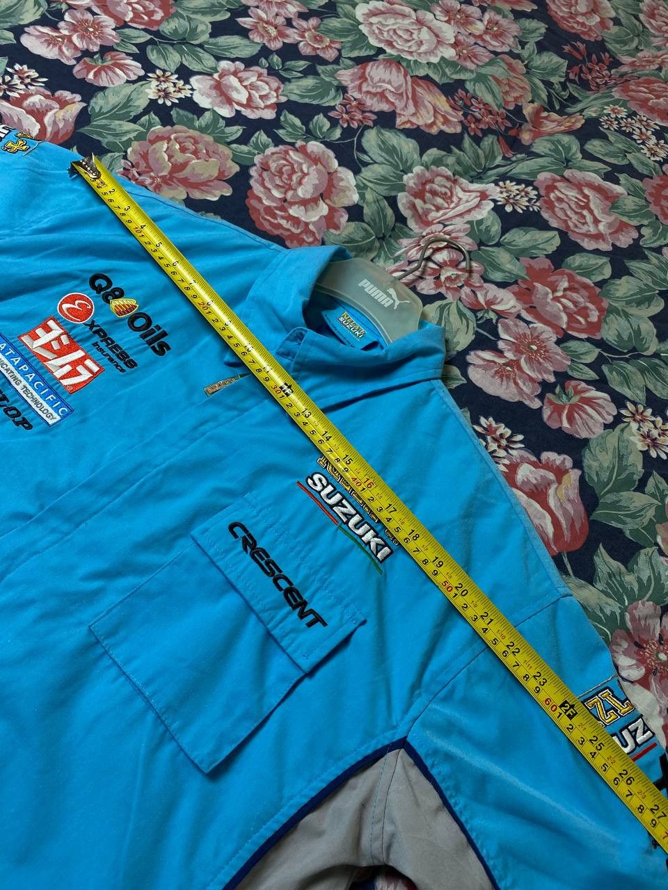 Vintage Vintage Rizla Suzuki Sponsor Big Logo Racing Team Motorsport Size US XL / EU 56 / 4 - 7 Thumbnail