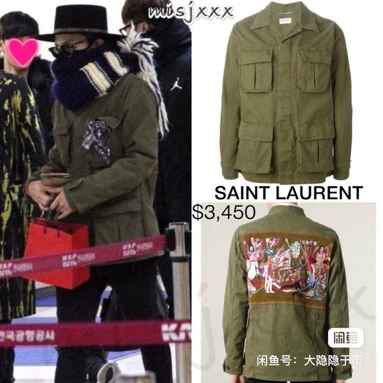 Saint Laurent Paris Saint Laurent Paris Saint Laurent Paris 15ss embroidered s Size US M / EU 48-50 / 2 - 7 Thumbnail