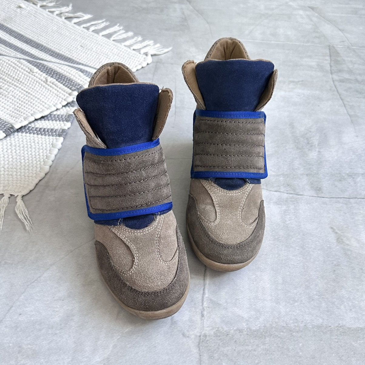 Isabel Marant Strap Isabel Marant Style Bekett Wedge Sneakers Shoes Ash Size US 10 / IT 40 - 5 Thumbnail