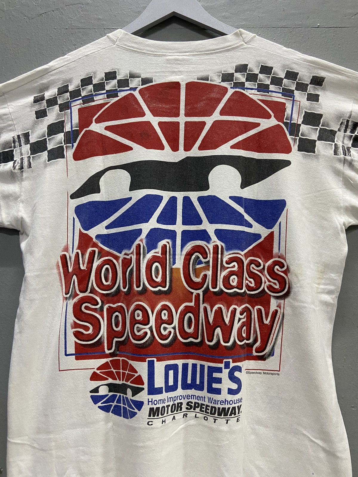 NASCAR LOWE’S WORLD CLASS SPEEDWAY MOTORSPORT CHARLOTTE TEE SHIRT Size US XL / EU 56 / 4 - 7 Thumbnail