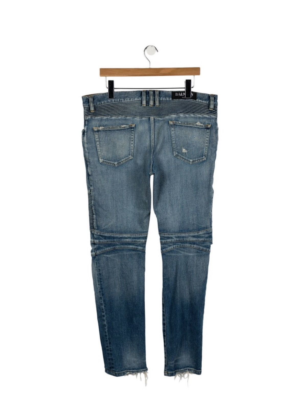 Balmain Balmain moto jeans Size US 36 / EU 52 - 2 Thumbnail