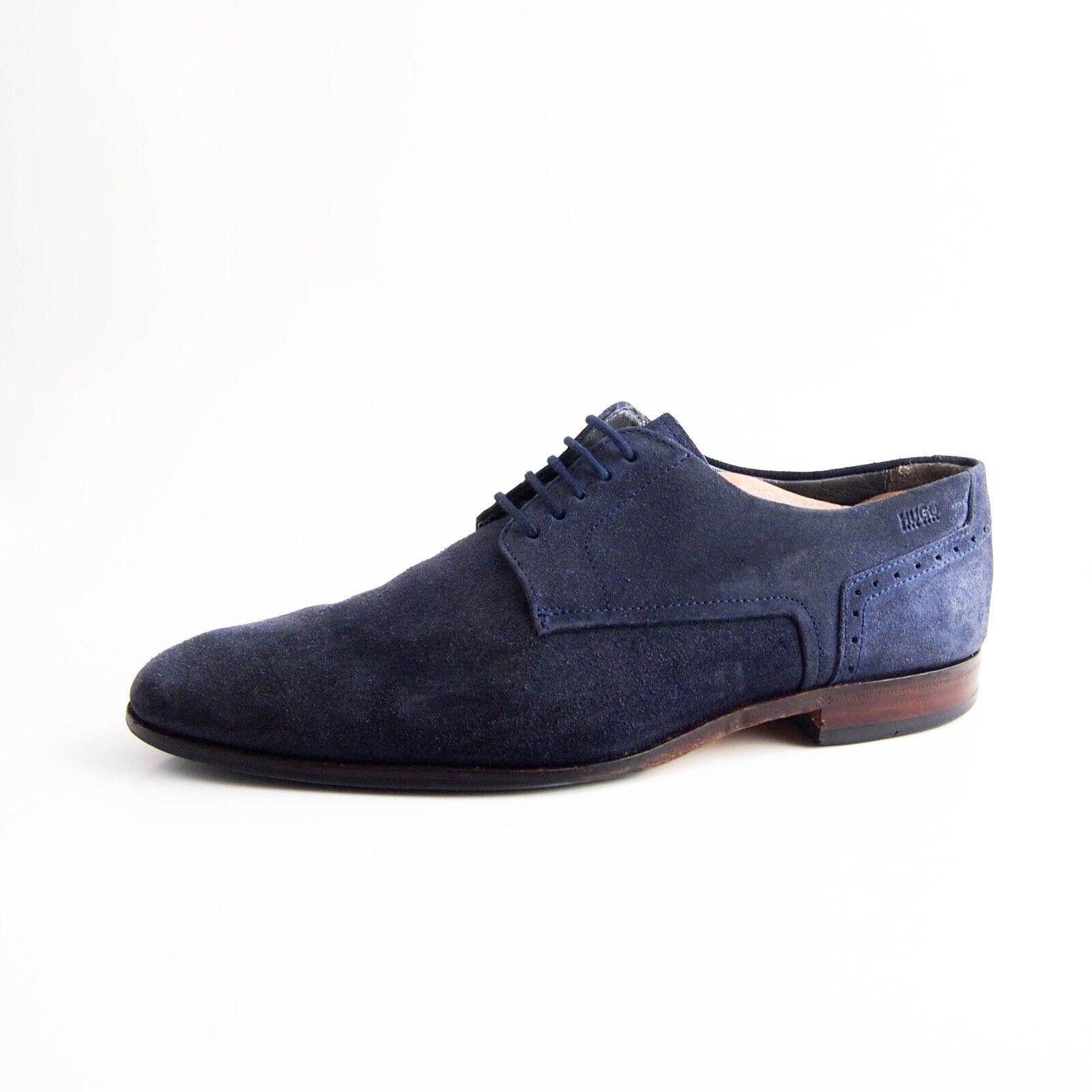 Hugo Boss Hugo Boss Derby Oxfords Blue Suede Mens EU 41 US 8 Grailed