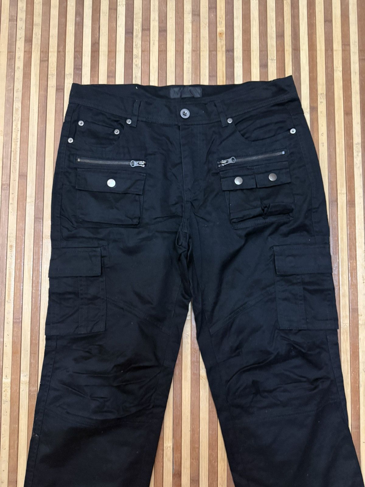 Japanese Brand Vintage Sparkle Japanese Brand Cargo Pants 11 Pockets W32X33 Size US 32 / EU 48 - 3 Thumbnail