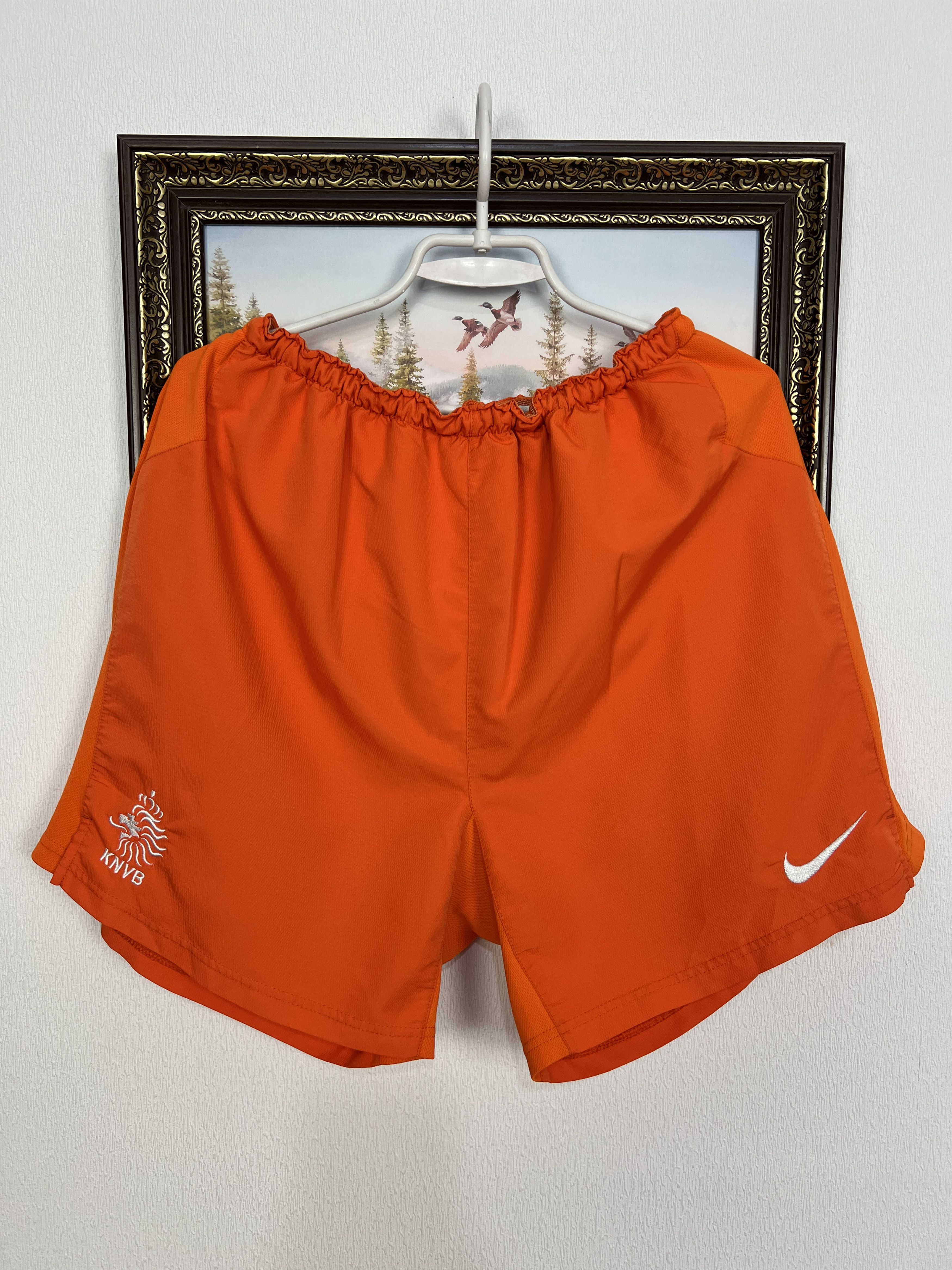 Nike Vintage Nike Netherlands Football Shorts Holland Athletic Size US 36 / EU 52 - 1 Thumbnail