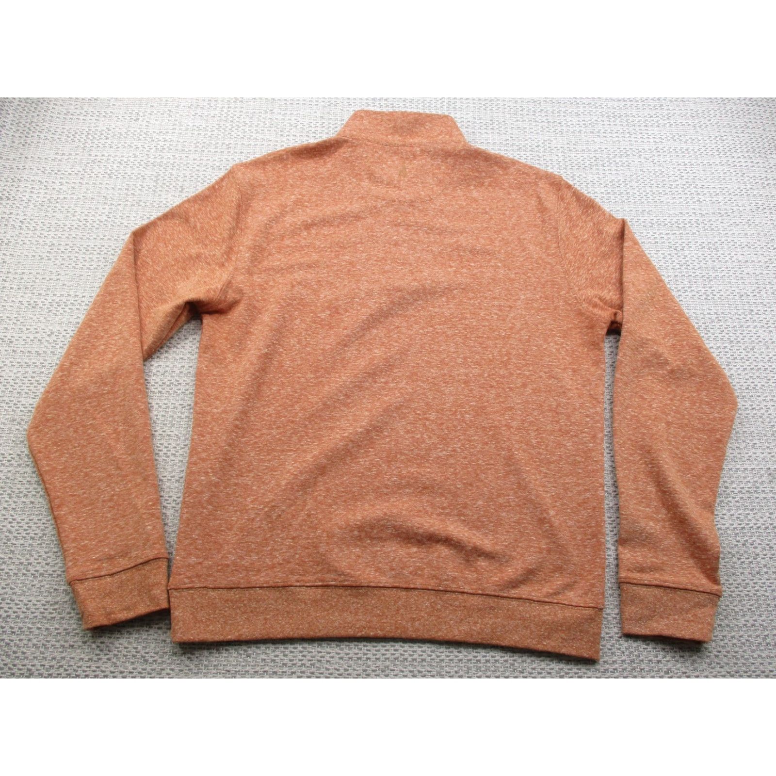 johnnie-O Johnnie-O Pullover Sweater Adult Small Orange Half Zip Golf Casual Comfort Shirt/Top Size US S / EU 44-46 / 1 - 5 Thumbnail
