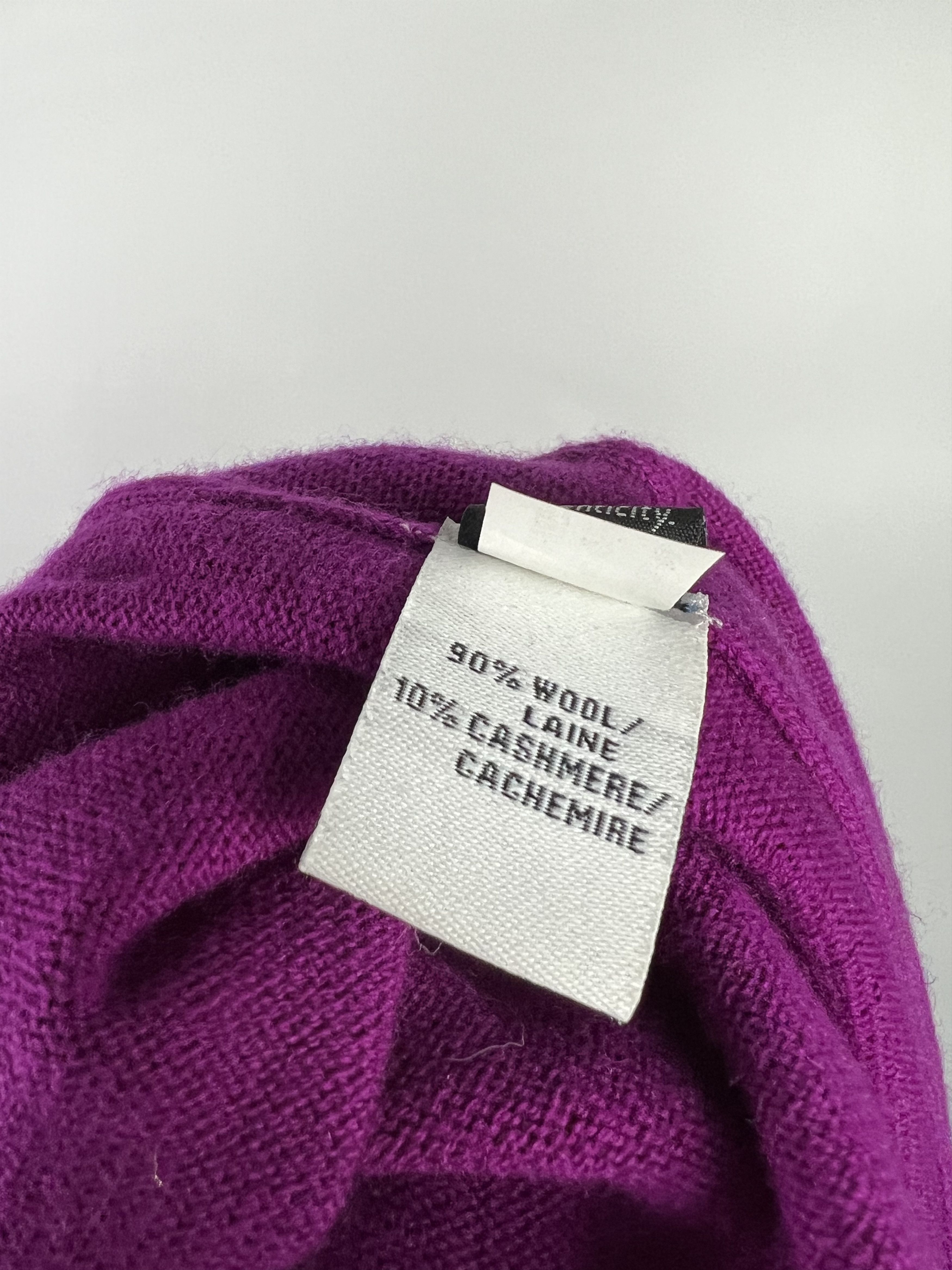 Diane von Furstenberg Diane Von Furstenberg Long Sleeve Wool/Cashmere Knit Dress S Size S / US 4 / IT 40 - 10 Thumbnail