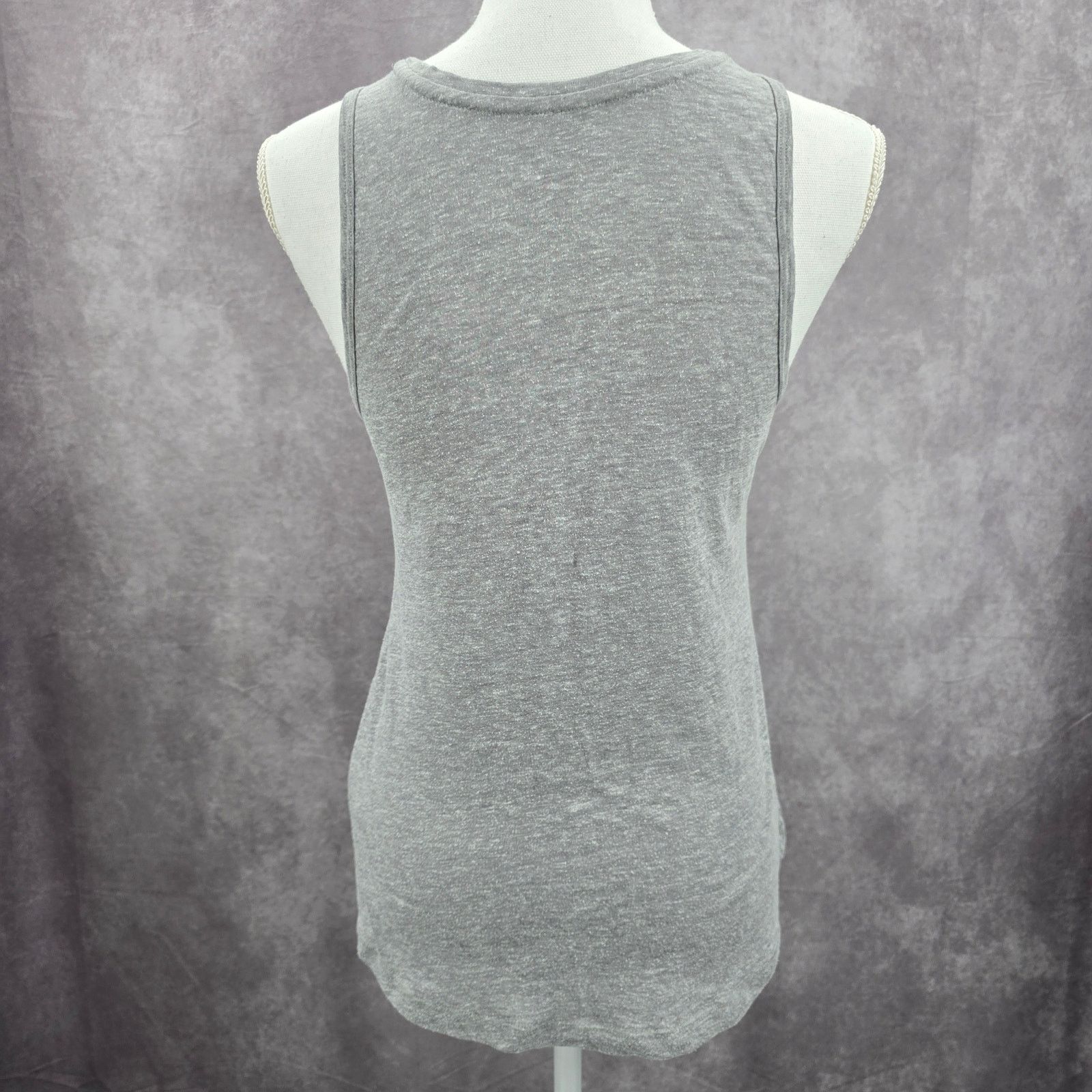 Old Navy Old Navy Active Gray Warrior Tank Activewear Top Small Size S / US 4 / IT 40 - 2 Thumbnail