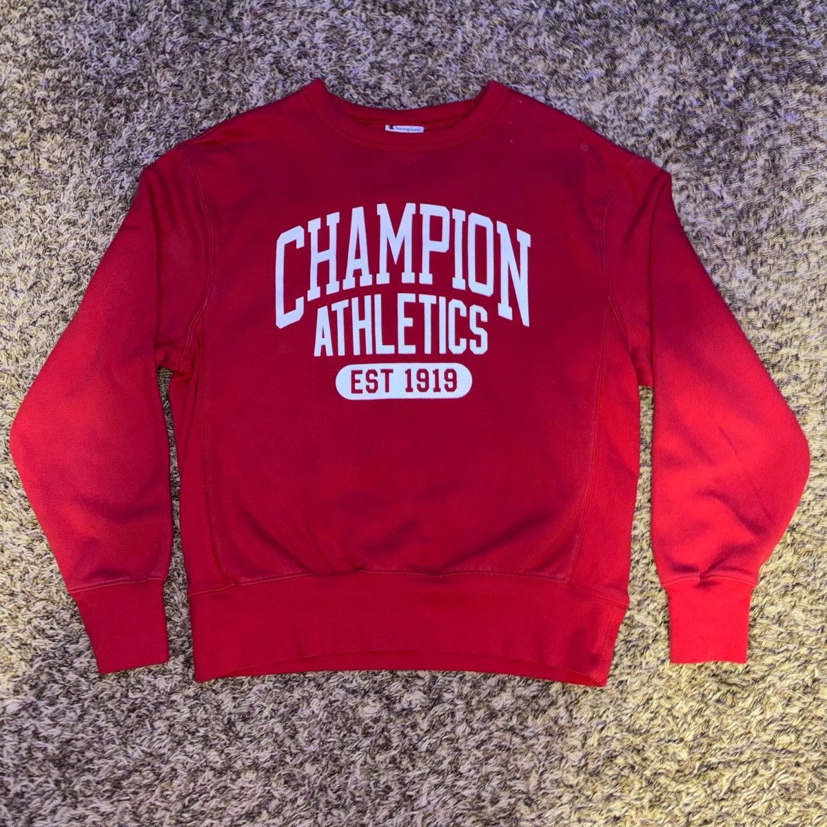 Champion Champion Athletics Sweatshirt Red Size M Size US M / EU 48-50 / 2 - 1 Thumbnail