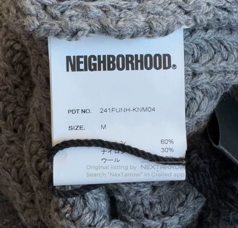 Neighborhood Neighborhood Distressed Knit Sweater Size US M / EU 48-50 / 2 - 9 Thumbnail