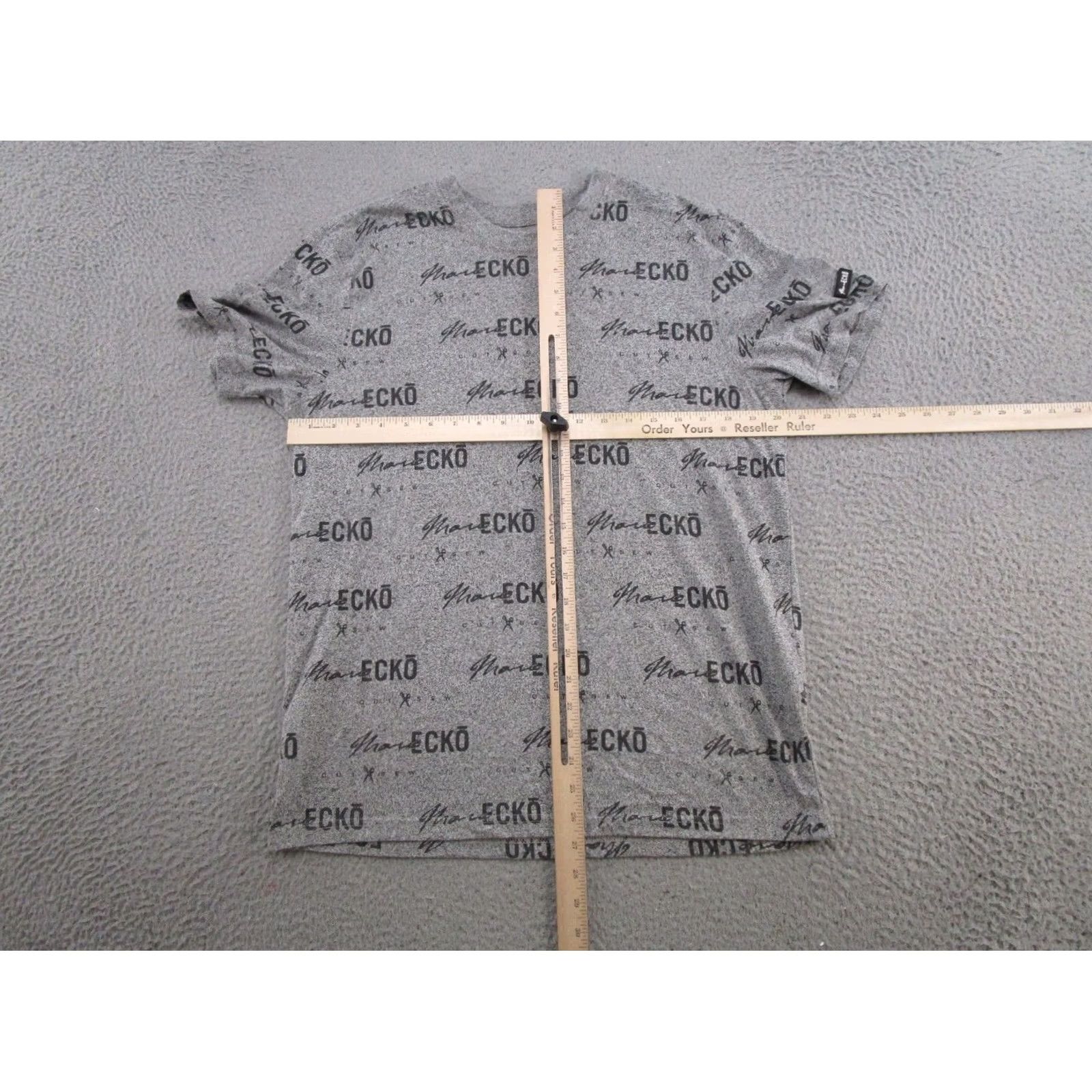 Marcs Marc Ecko Cut n Sew All Over Print AOP Tee T-Shirt Mens Size L Multicolor Cotton Short Sleeve Crew Neck 90s Streetwear Size US L / EU 52-54 / 3 - 4 Thumbnail