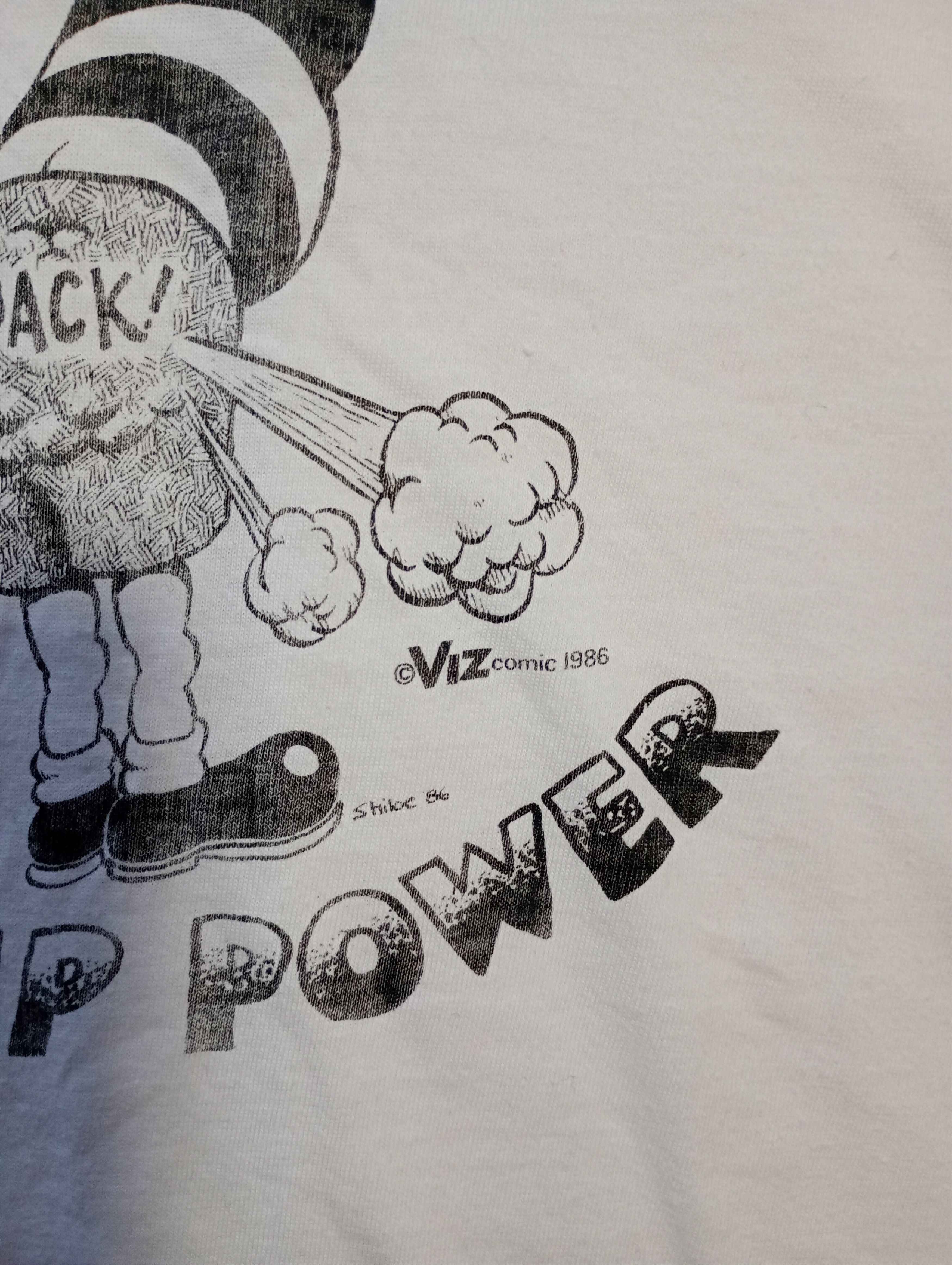 Vintage Johnny Fartpants Pump Power T-Shirt 1986 Size US M / EU 48-50 / 2 - 7 Thumbnail