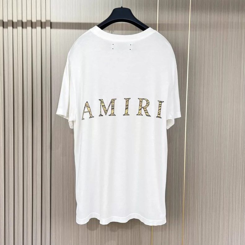 Amiri Amiri New leopard print letter short sleeves 2506-Nextarrow Size US M / EU 48-50 / 2 - 2 Thumbnail