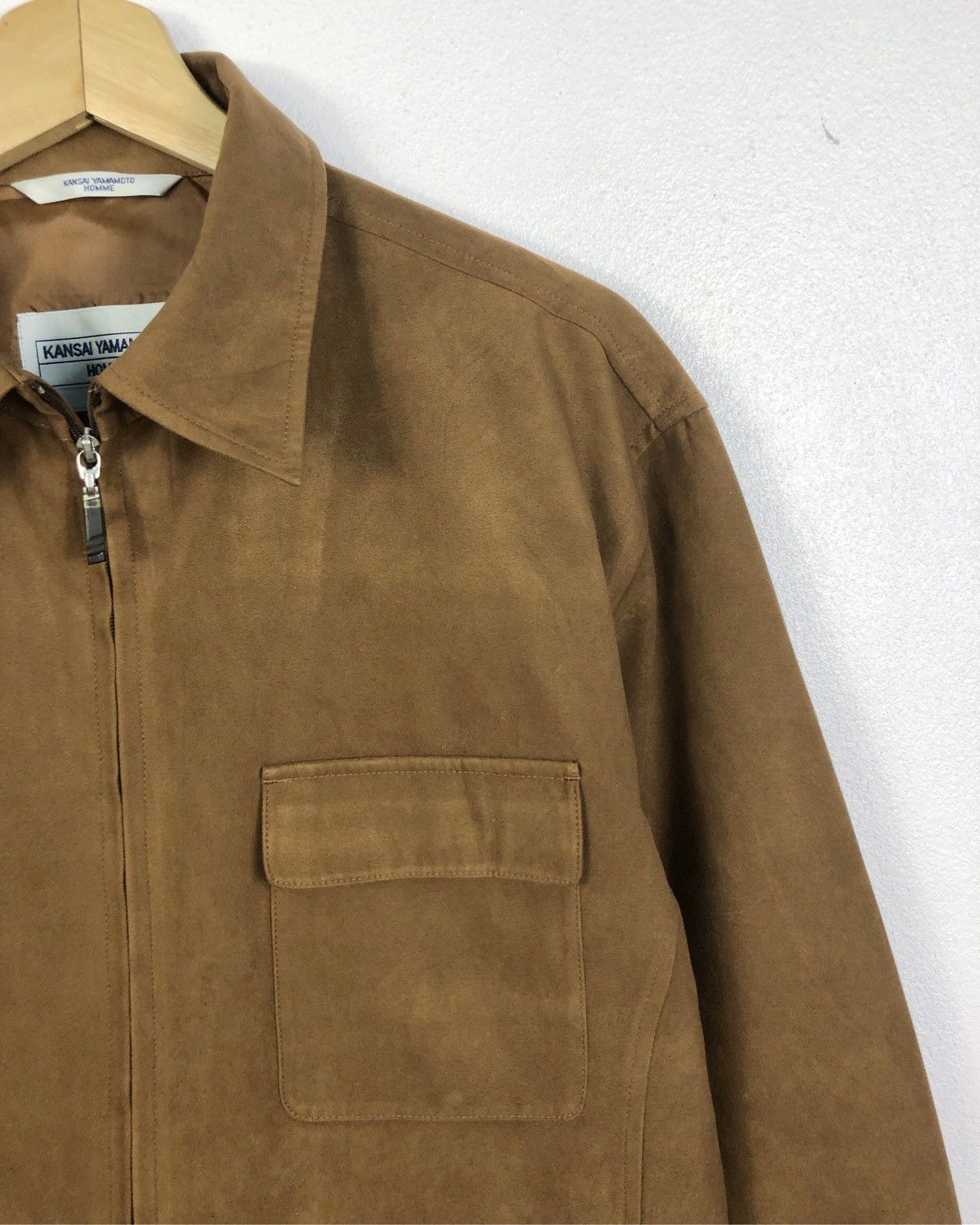 Kansai Yamamoto Rare Kansai Yamamoto Homme Japan Zipper Jacket Size US M / EU 48-50 / 2 - 3 Thumbnail