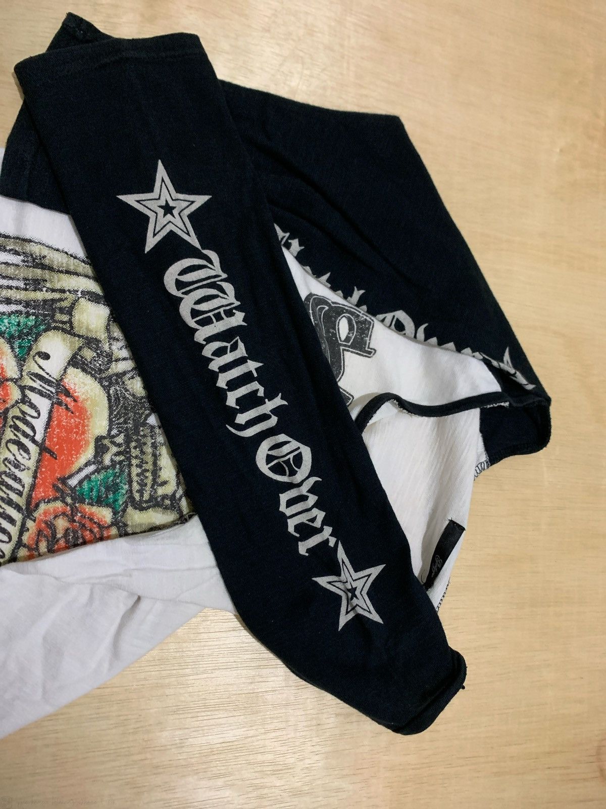 If Six Was Nine × Japanese Brand × Le Grande Bleu (L.G.B.) Vintage Y2k Skull Spacious Longsleeve Punk style Size M / US 6-8 / IT 42-44 - 4 Thumbnail
