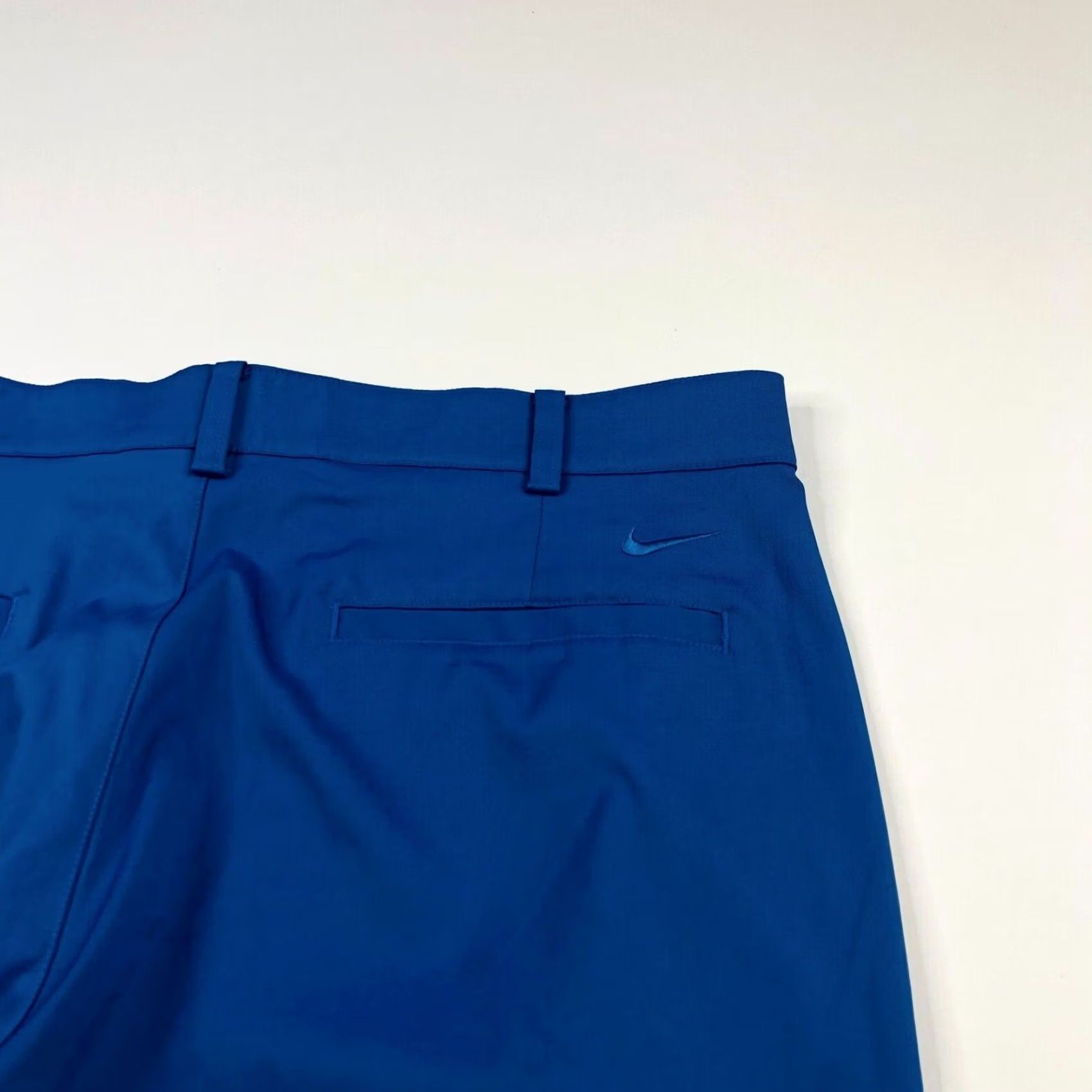 Nike Nike TOUR PERFORMANCE 34 Chino Shorts Blue Flat Front 10.5" Inseam 11" Regular Waist 34 Men Shirts/Shorts? Size US 34 / EU 50 - 2 Thumbnail