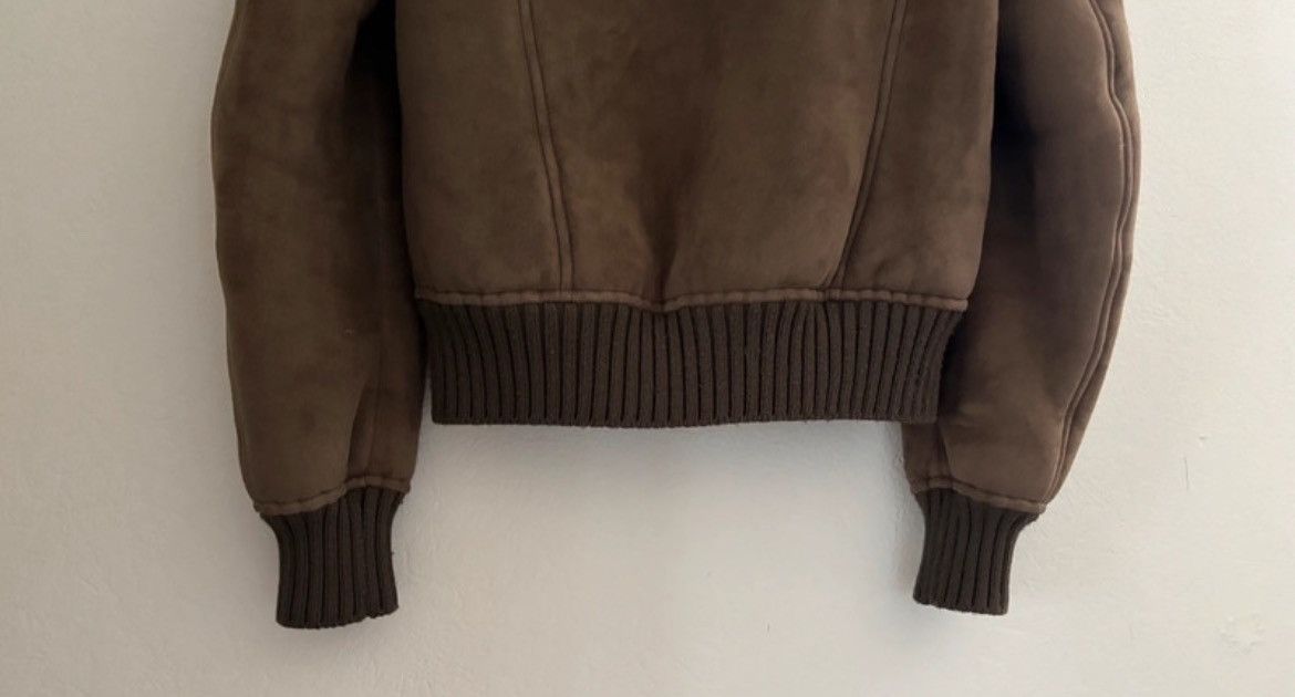 Anthony Vaccarello × Hedi Slimane × Saint Laurent Paris Shearling bomber Size US S / EU 44-46 / 1 - 6 Thumbnail