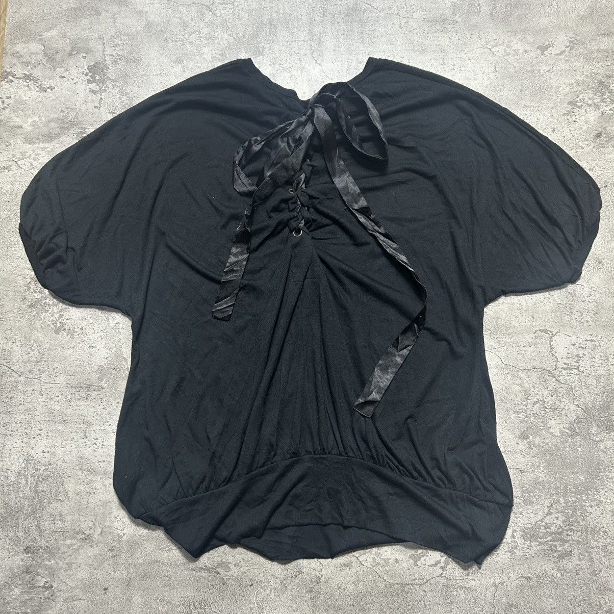 Dig Deep Y2K Style Dig Deep Lace Up Rhinestone Flow Top Size L / US 10 / IT 46 - 6 Thumbnail